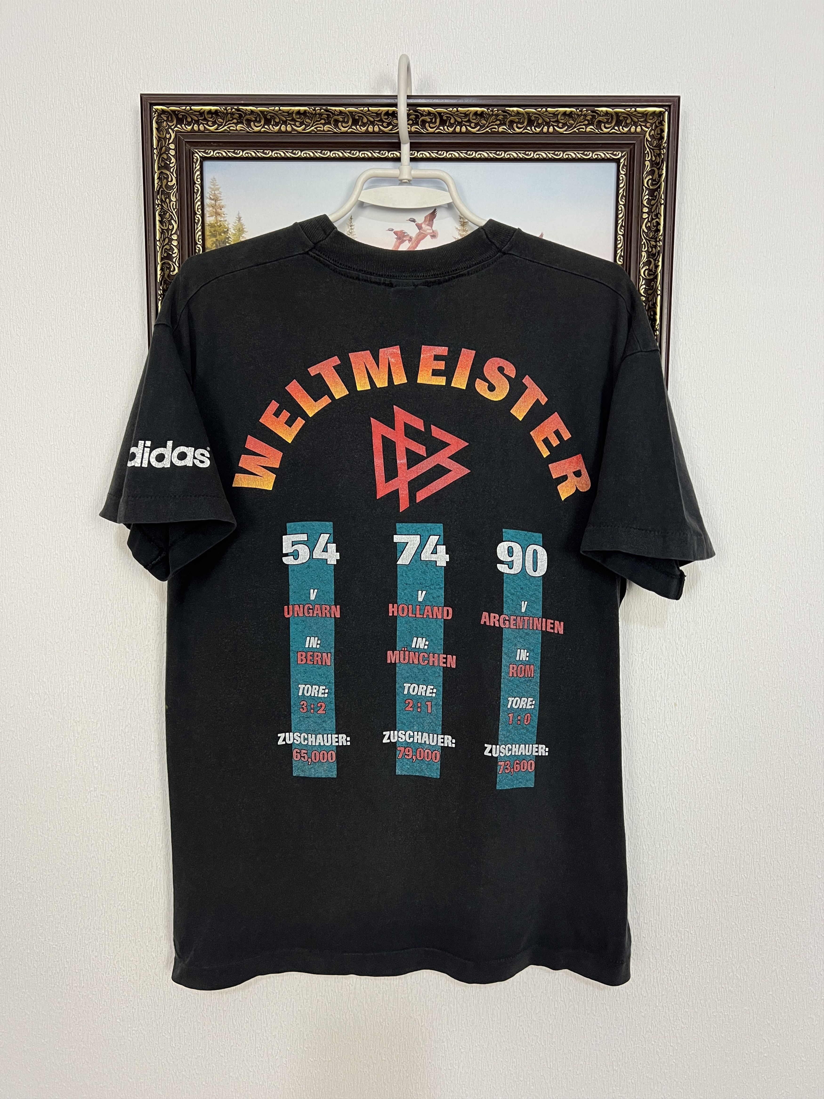 Adidas Vintage 90's Germany World Cup Winners Shirt Trikot Jersey Size US S / EU 44-46 / 1 - 11 Thumbnail