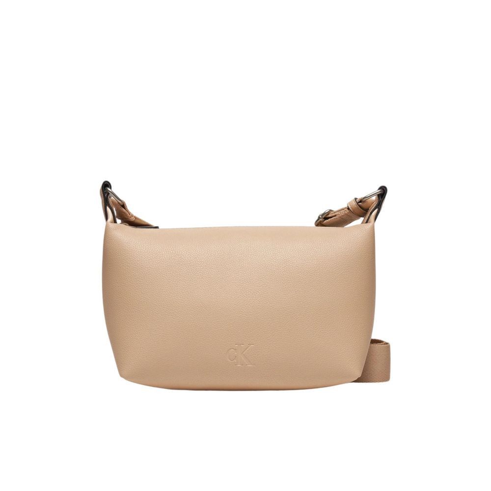 Calvin Klein Beige Polyethylene Women's Handbag Size ONE SIZE - 1 Thumbnail