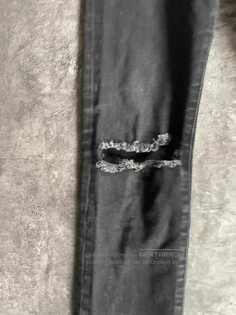 Saint Laurent Paris Saint Laurent Paris Double Knee Cut-out Destroyed Denim Pa Size US 30 / EU 46 - 4 Thumbnail