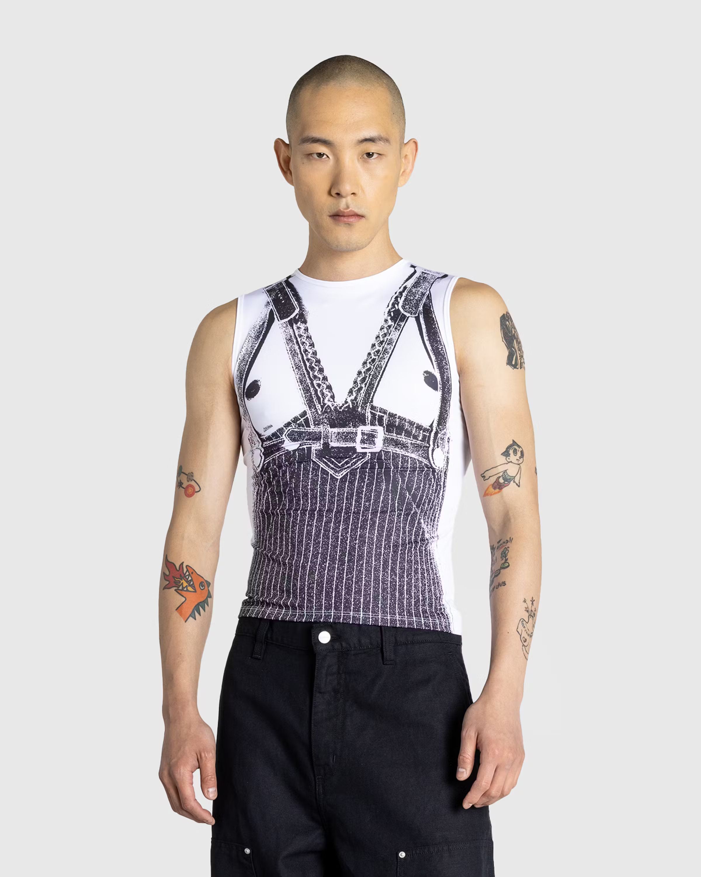Jean Paul Gaultier Jean Paul Gaultier Madonna Harness print tank top Size US XS / EU 42 / 0 - 6 Thumbnail