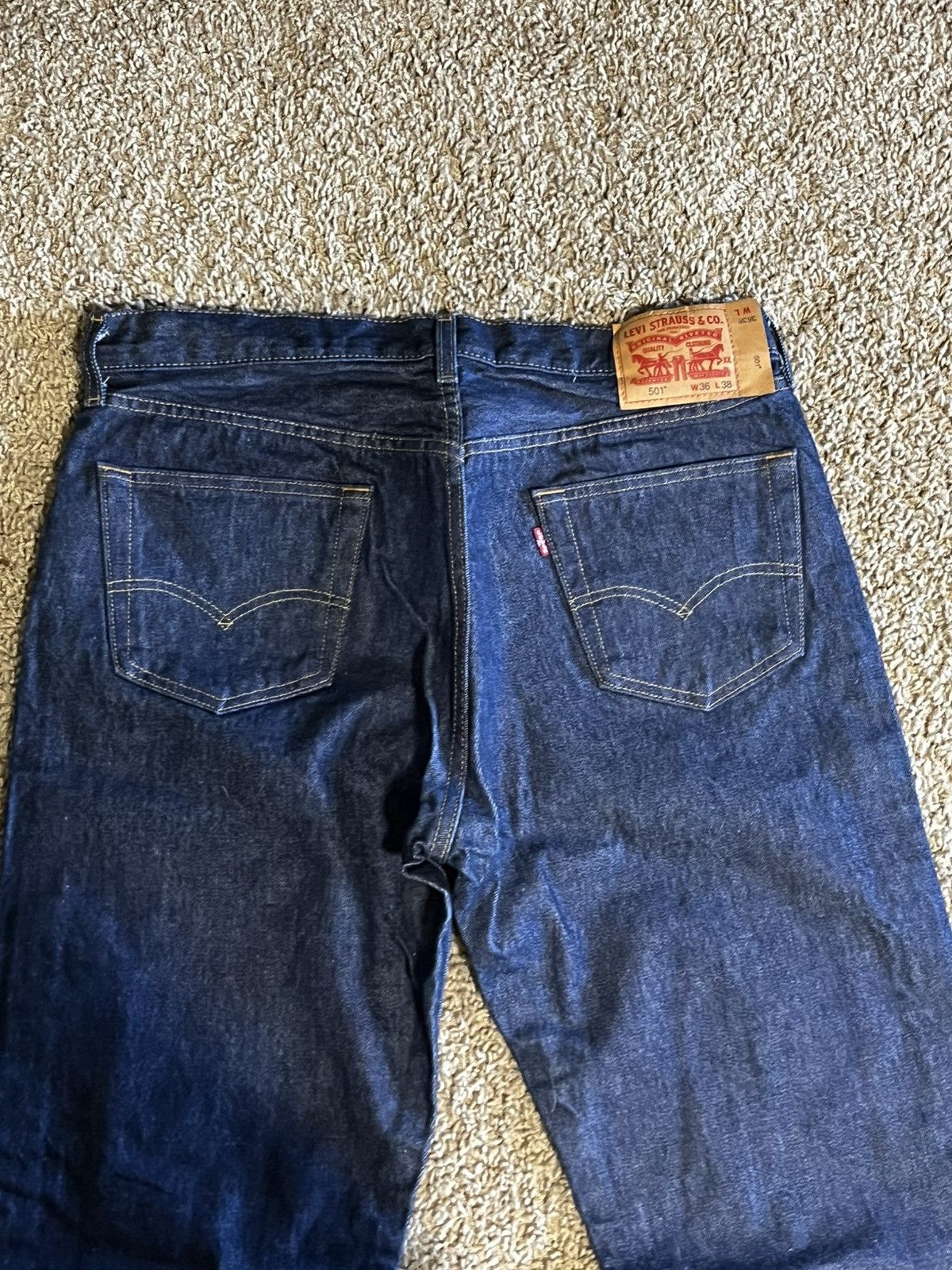 Levi's Dark blue levi jeans Size US 36 / EU 52 - 3 Thumbnail