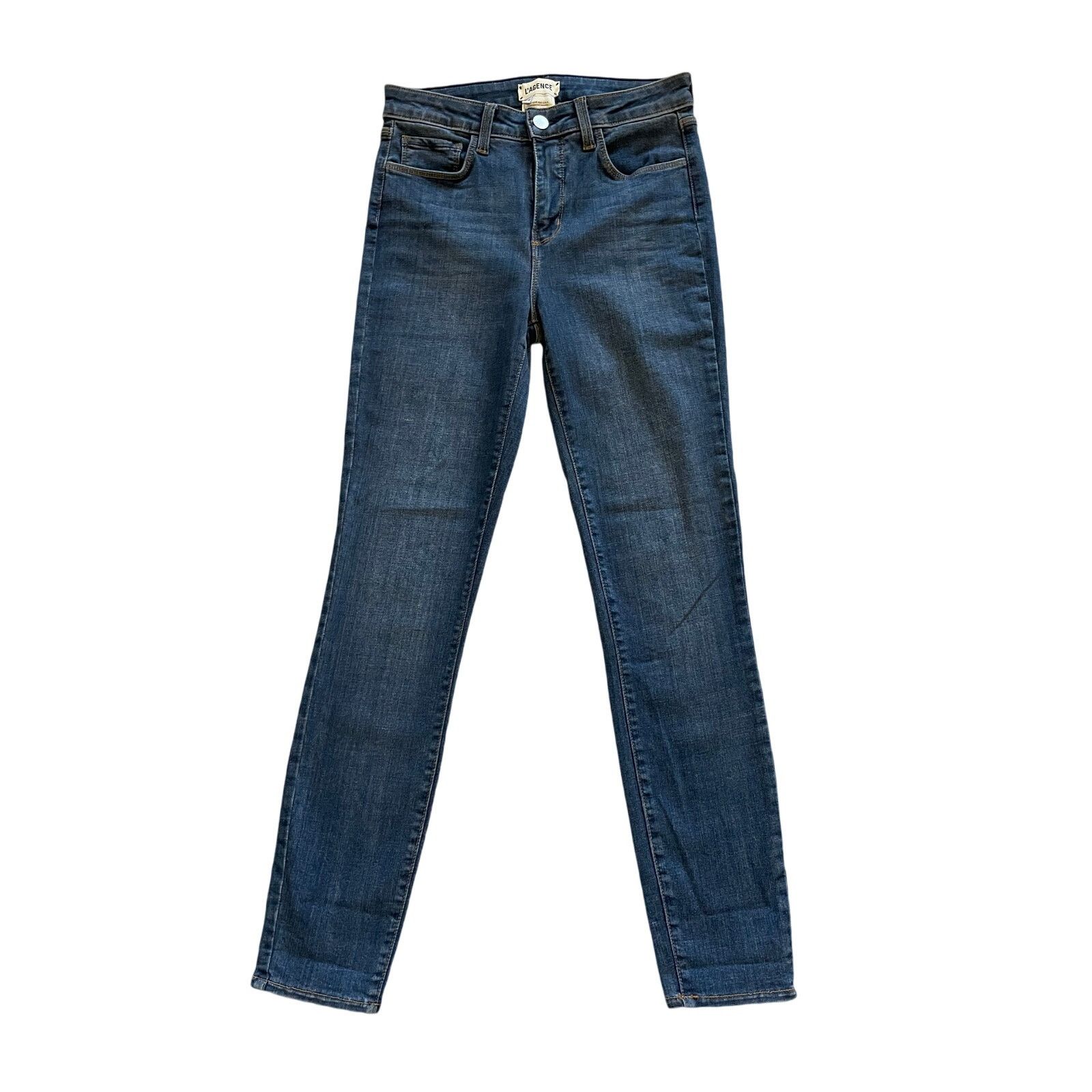 L'AGENCE L’AGENCE Women’s Skinny Jeans Blue Denim High Rise Size 25 Size 25" / US 0 / IT 36 - 1 Thumbnail