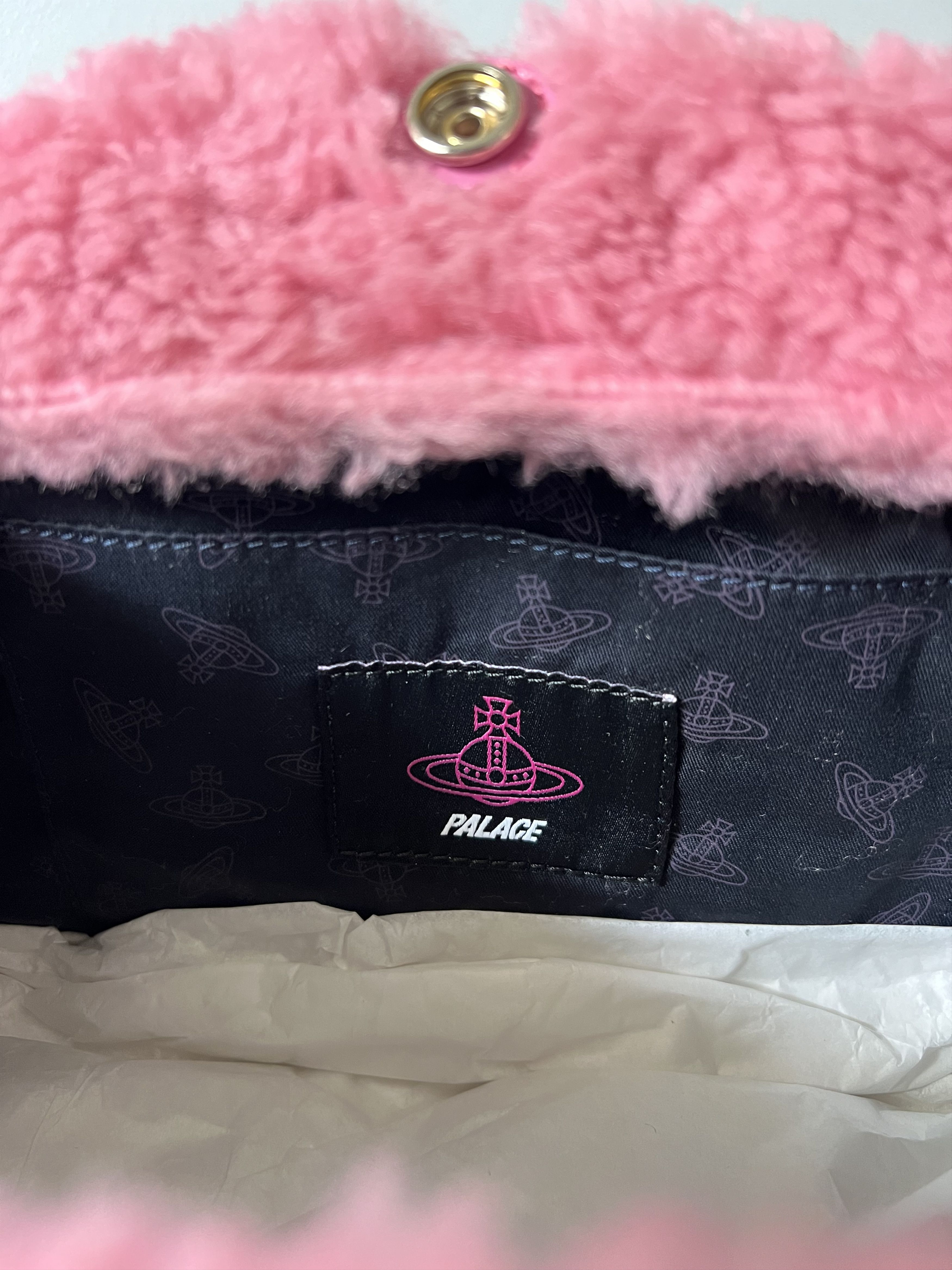 Palace × Vivienne Westwood Palace Vivienne Westwood Bowling Bag in Pink Size ONE SIZE - 9 Thumbnail