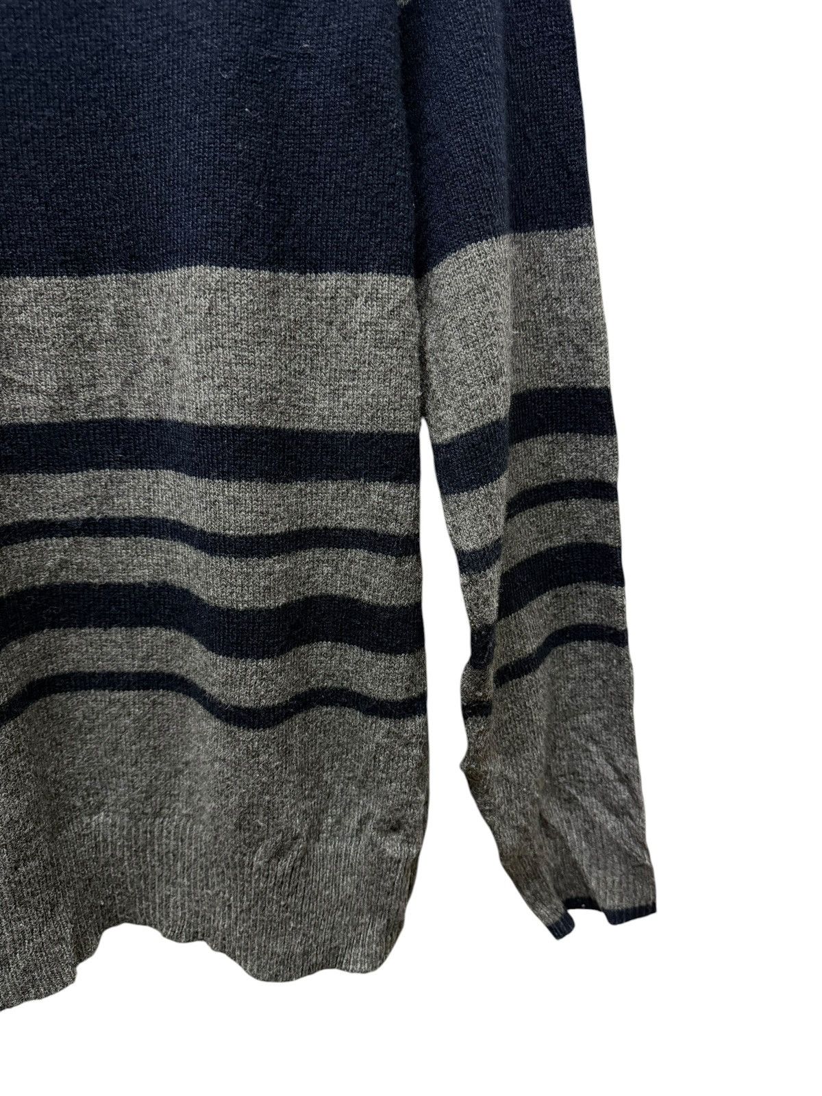 Takeo Kikuchi Vintage Tk. Takeo Kikuchi Crewneck Striped Knitwear Sweater Size US M / EU 48-50 / 2 - 6 Thumbnail