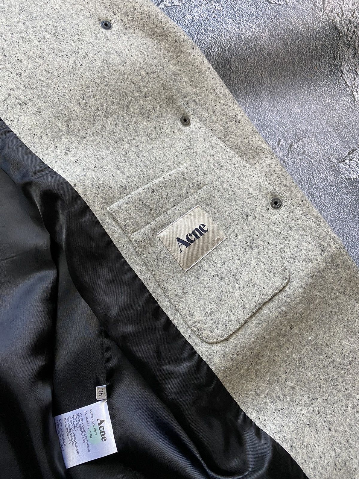 Acne Studios Acne Studios Sigrid Wool AW12 Laine Oversize Coat Jacket Size S / US 4 / IT 40 - 13 Thumbnail