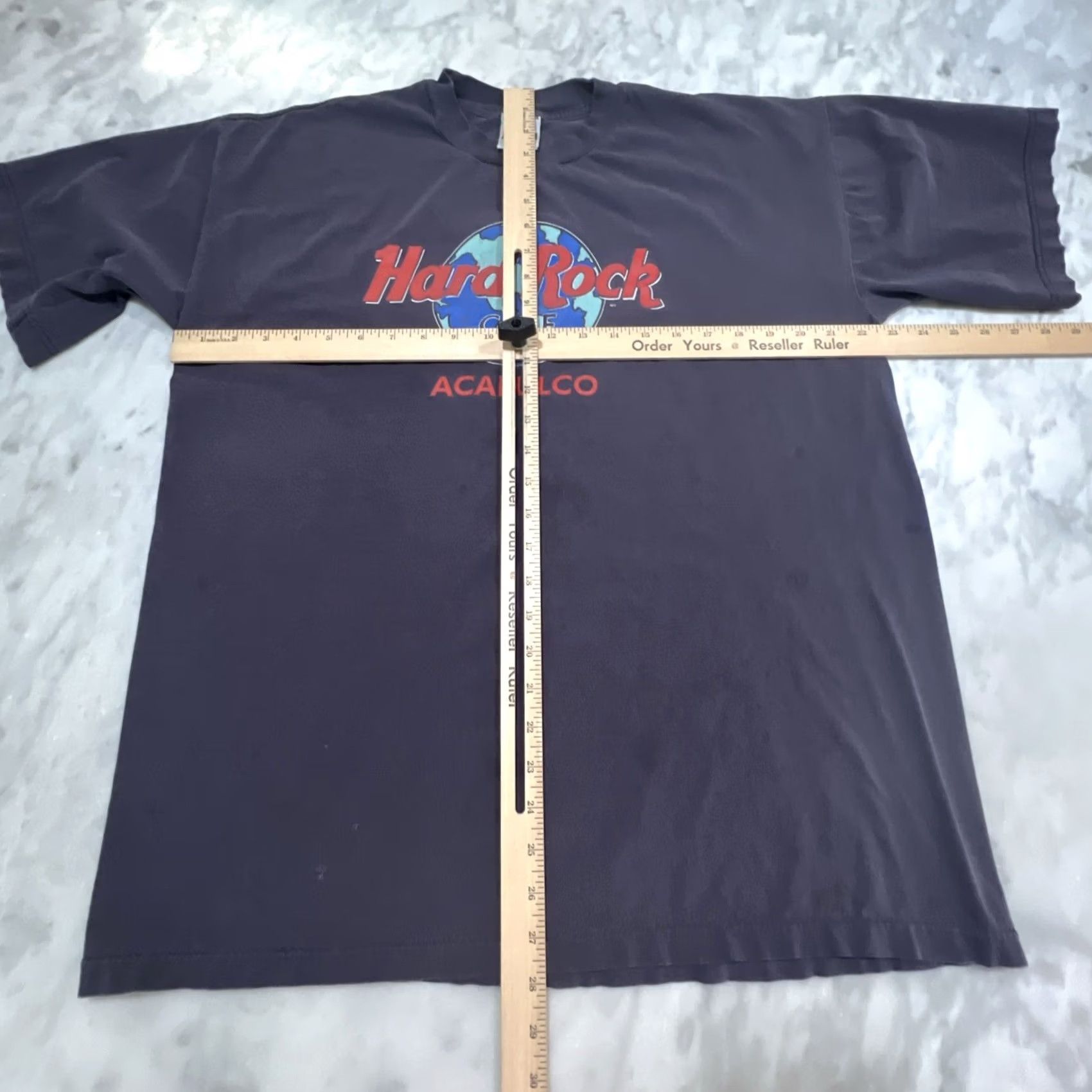 Hard Rock Cafe VINTAGE Hard Rock Cafe Acapulco T Shirt XL Short Sleeve Black Cotton 1990s Mens Size US XL / EU 56 / 4 - 6 Thumbnail