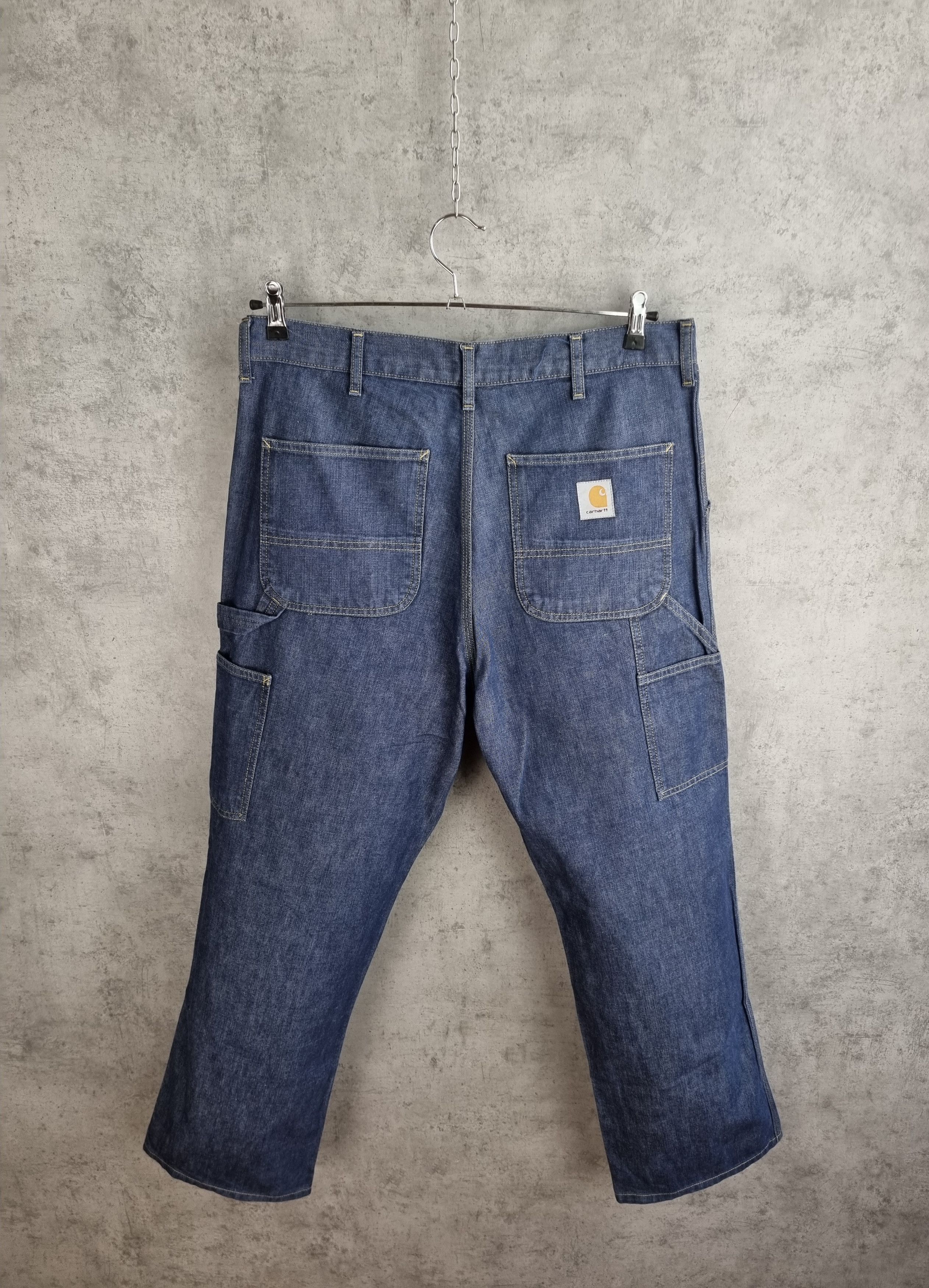 Carhartt × Carhartt Wip Carhartt Carpenter Raw Denim Jeans Size US 36 / EU 52 - 5 Thumbnail