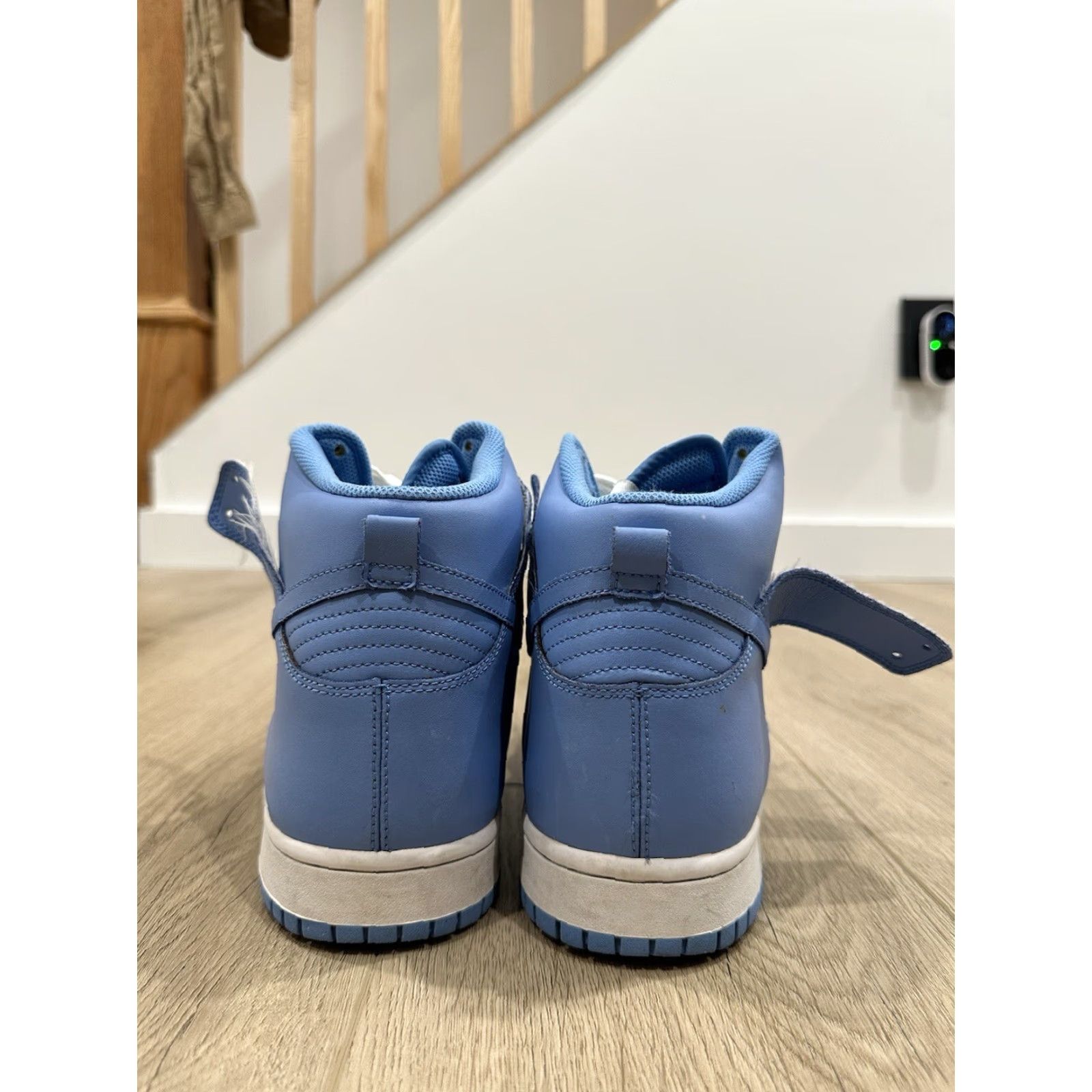 Nike VINTAGE? Nike Dunk High University Blue Shoe Size 13 Men Blue 13 Nike Dunk High Top Sneakers Men's 13 Nike Dunk Sneaker Size US 13 / EU 46 - 4 Thumbnail