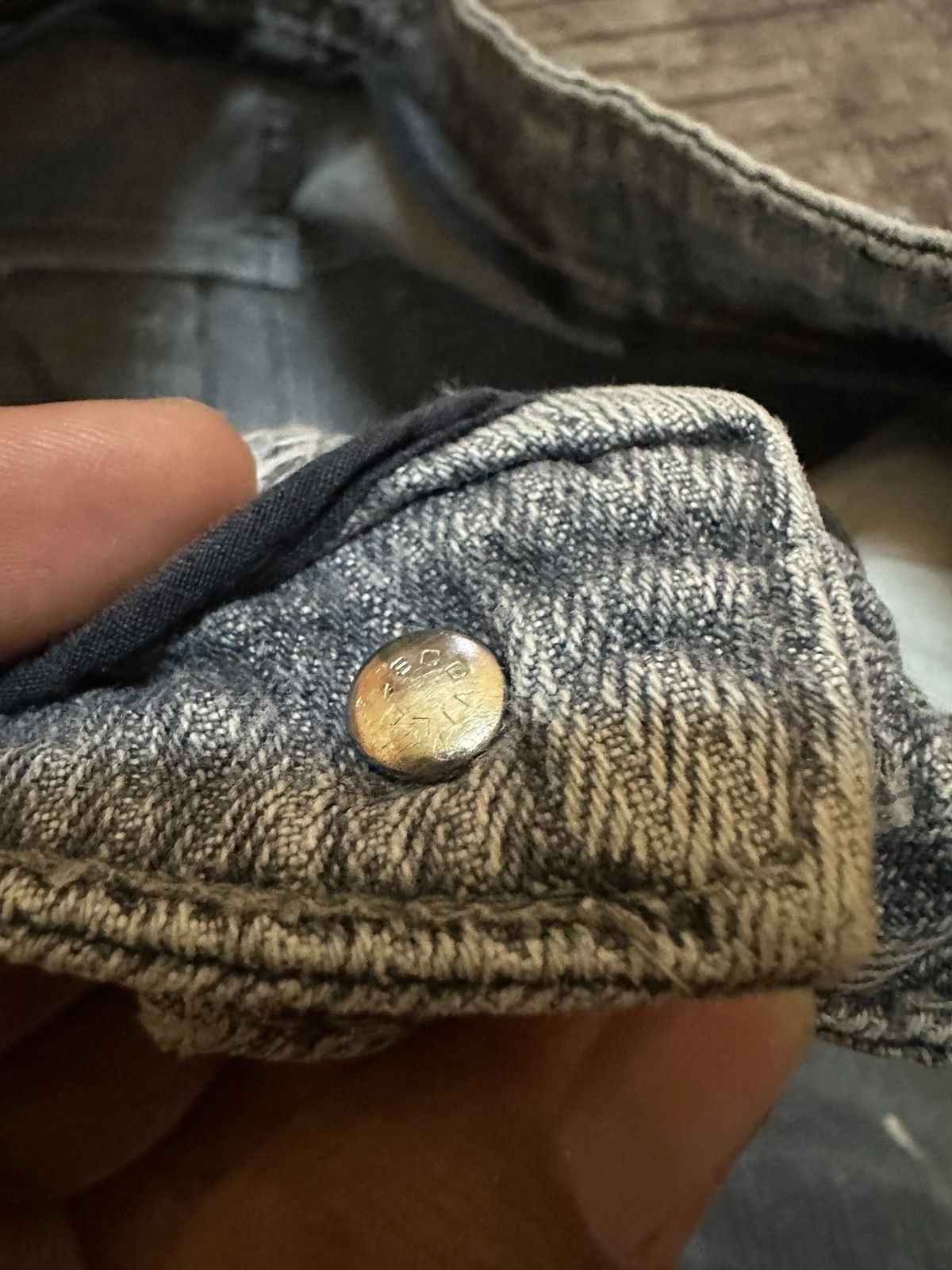 Japanese Brand vintage blueway denim Size US 30 / EU 46 - 3 Thumbnail