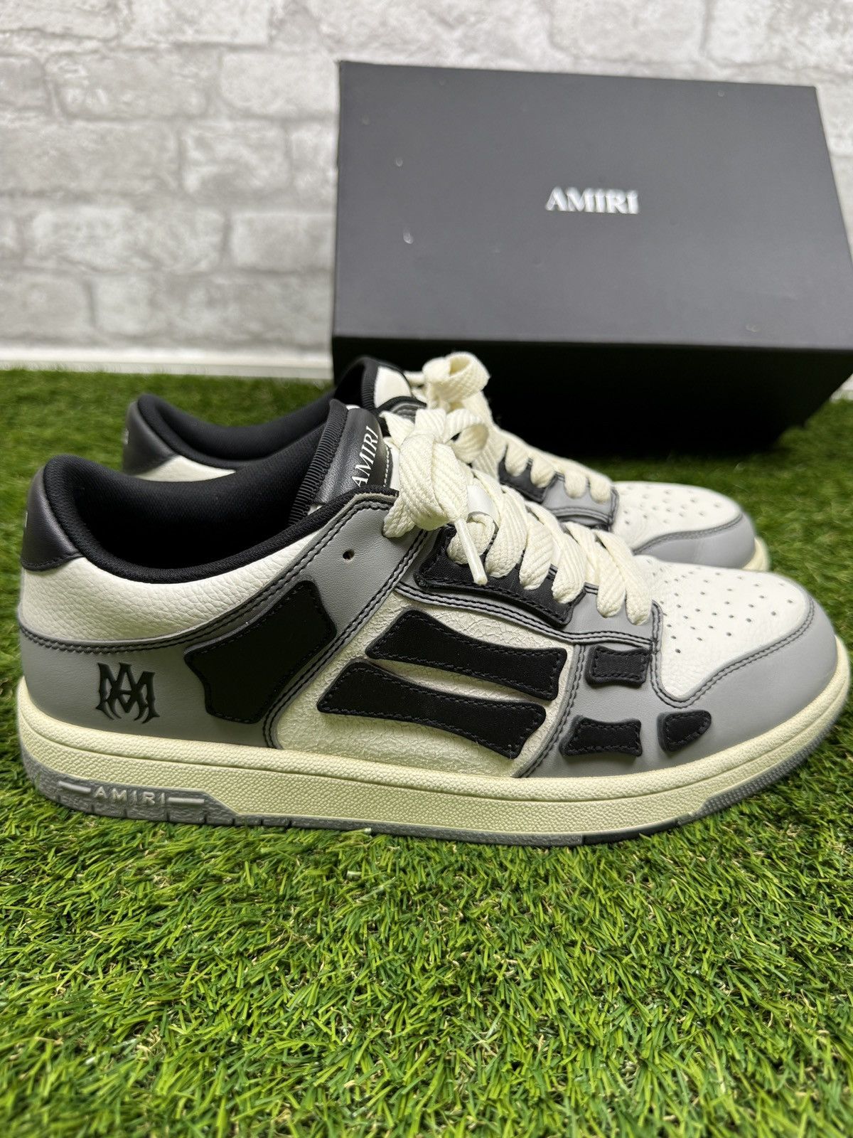 Amiri Amiri 'Varsity Skel Top Low' Sneakers Size US 10 / EU 43 - 3 Thumbnail