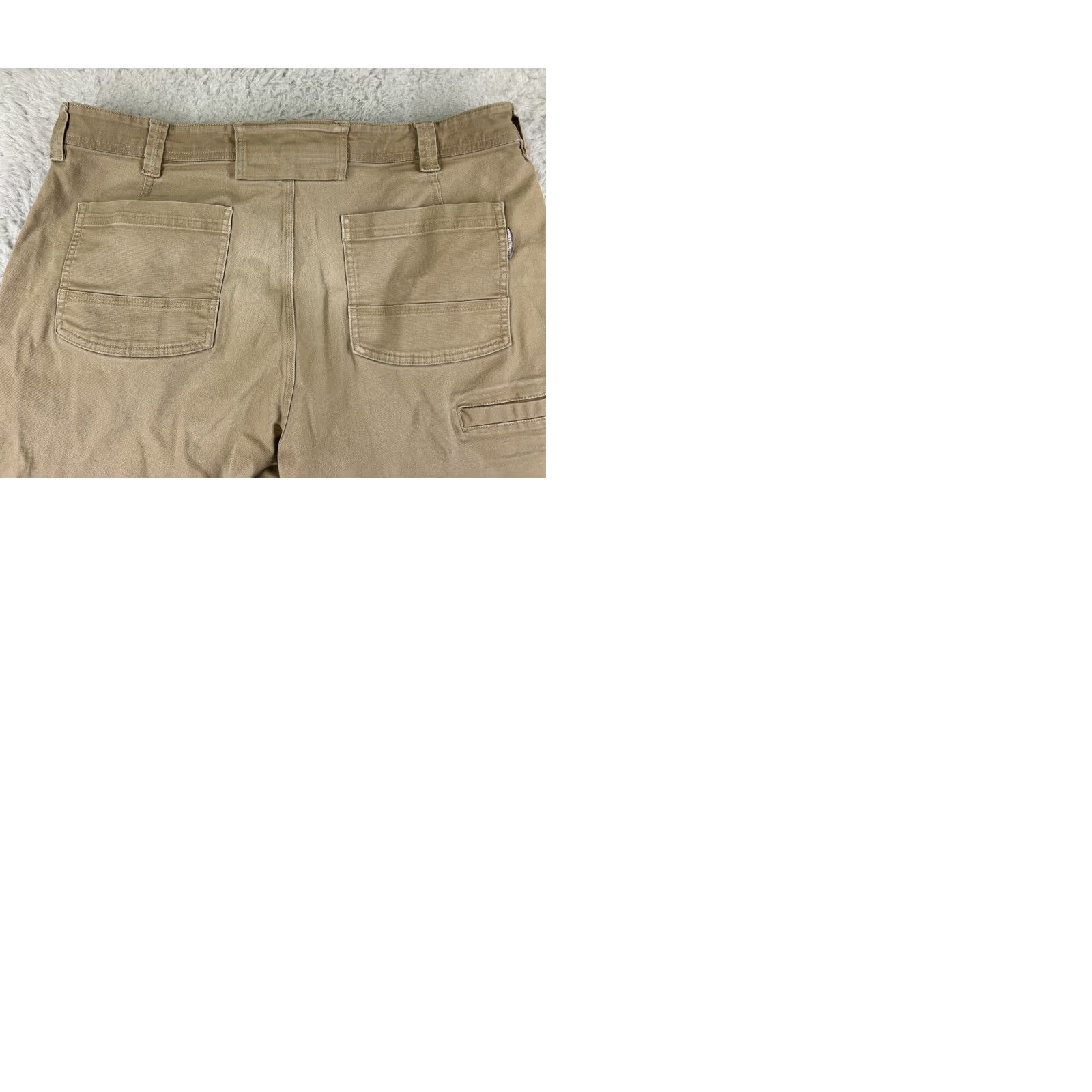 Vintage Duluth Mens Cargo Pants 38 Beige Relaxed Fit Cotton Blend 5-Pocket, Straight Leg, Zip Fly, Canvas Duck Size US 38 / EU 54 - 10 Thumbnail