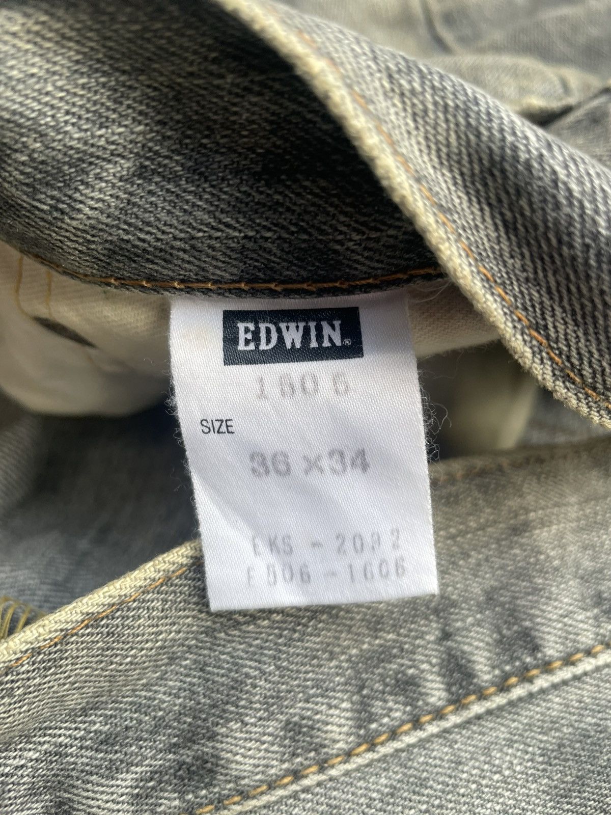 Edwin Vintage Edwin 505 Z Selvedge Distresed Denim Size US 38 / EU 54 - 20 Thumbnail