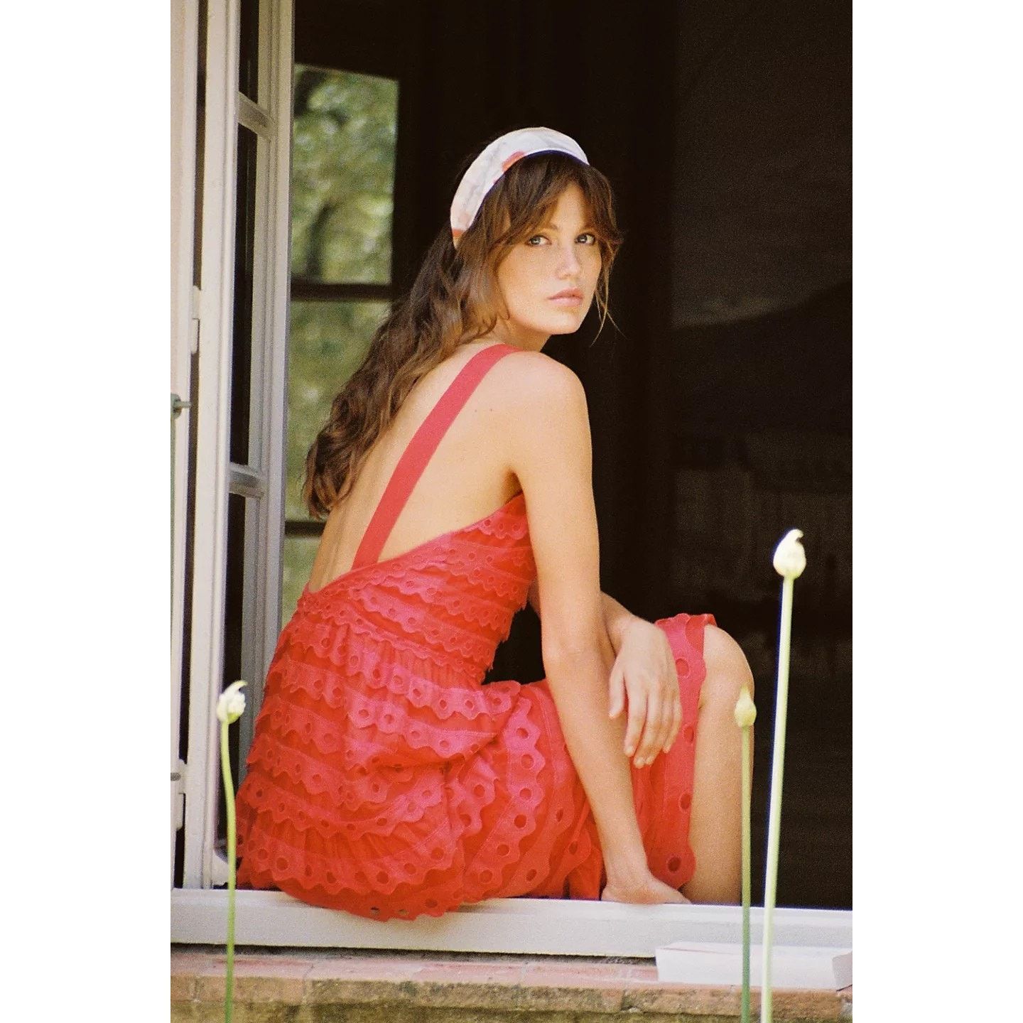 Anthropologie New Anthropologie Maeve Eyelet Halter Midi Dress $260 SIZE 6 Size M / US 6-8 / IT 42-44 - 6 Thumbnail