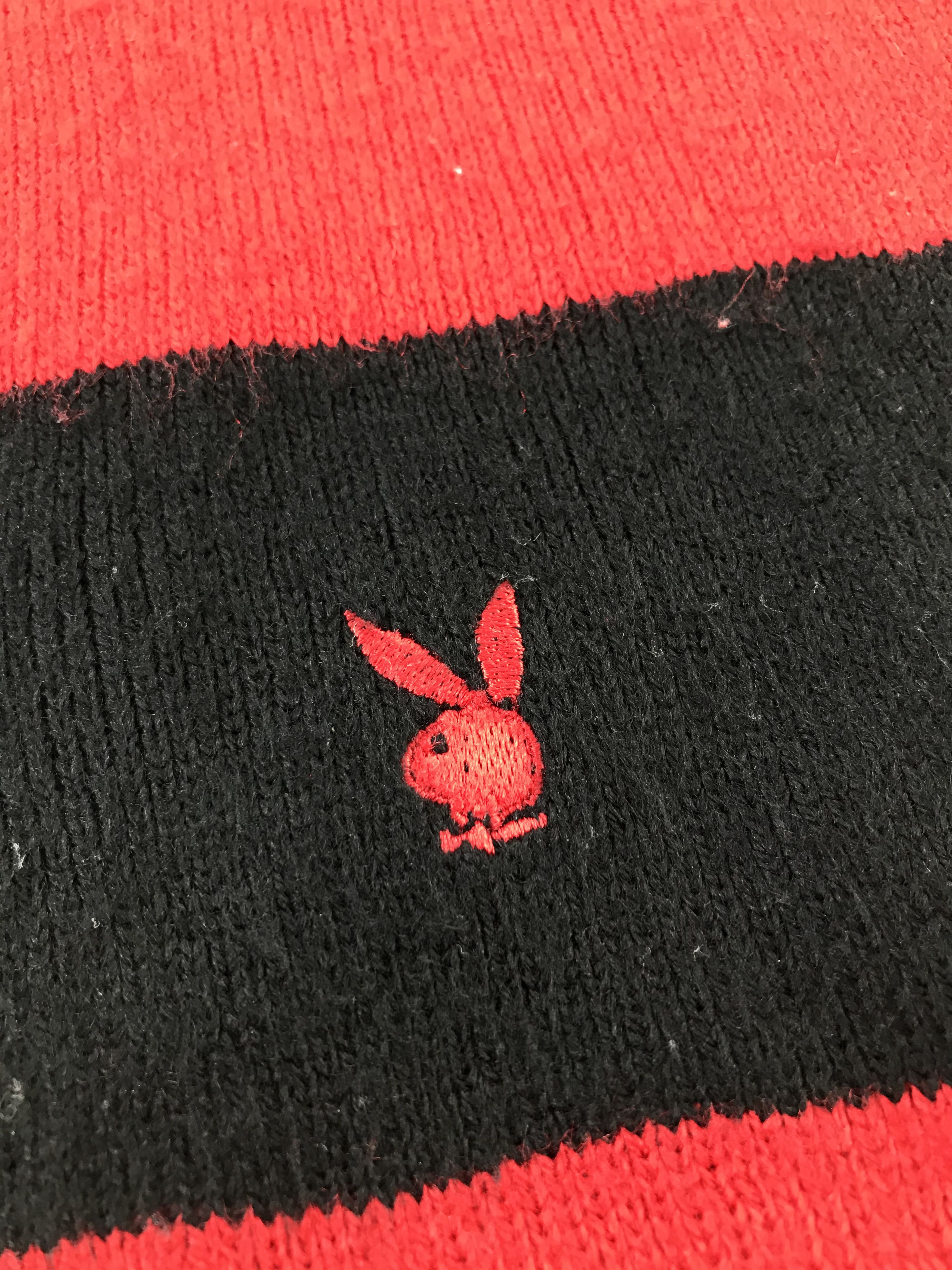 Playboy × Vintage Playboy Scarf / Muffler / Neckwear - WW2126 Size ONE SIZE - 4 Thumbnail