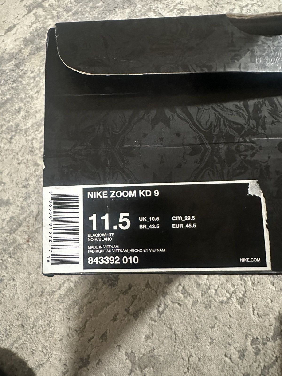 Nike KD 9 Size US 11.5 / EU 44-45 - 6 Thumbnail