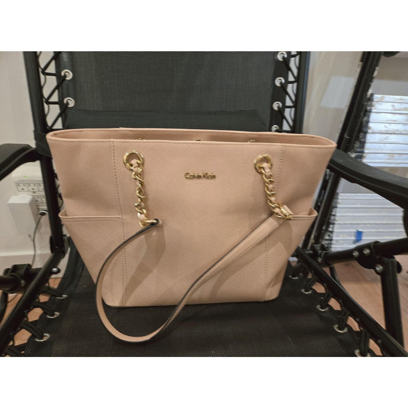 Calvin Klein Calvin Klein Key Item Chain Saffiano tote Size ONE SIZE - 9 Thumbnail