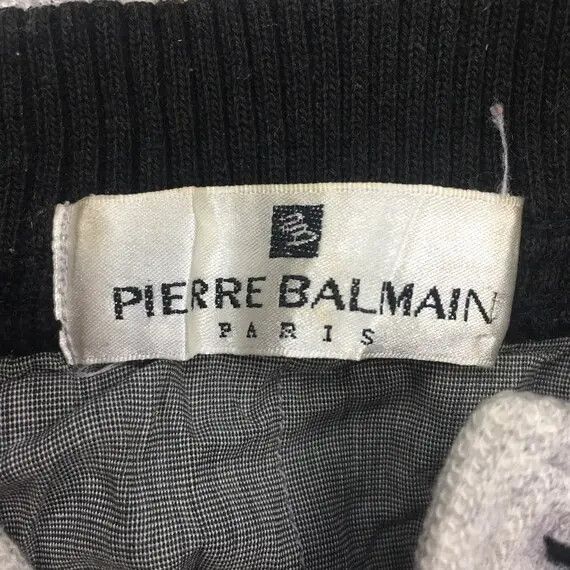 Pierre Balmain Vtg PIERRE BALMAIN Paris Striped Sweatshirt Sweater Size L / US 10 / IT 46 - 7 Thumbnail