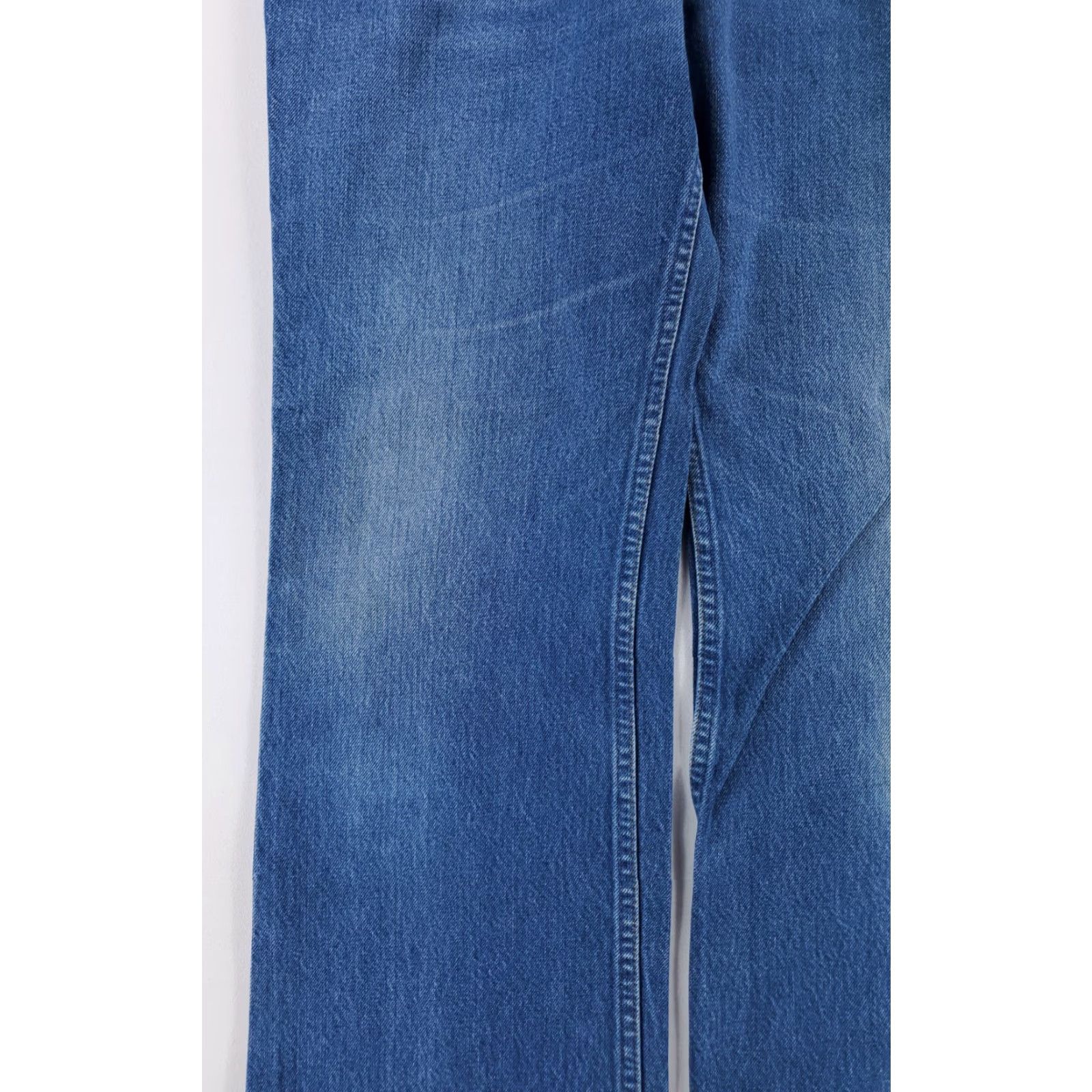 Levi's VINTAGE Levi's 517 Jeans Bootcut 80s Orange Tab Whiskering Blue Mens 36 32 Actual Size US 36 / EU 52 - 3 Thumbnail