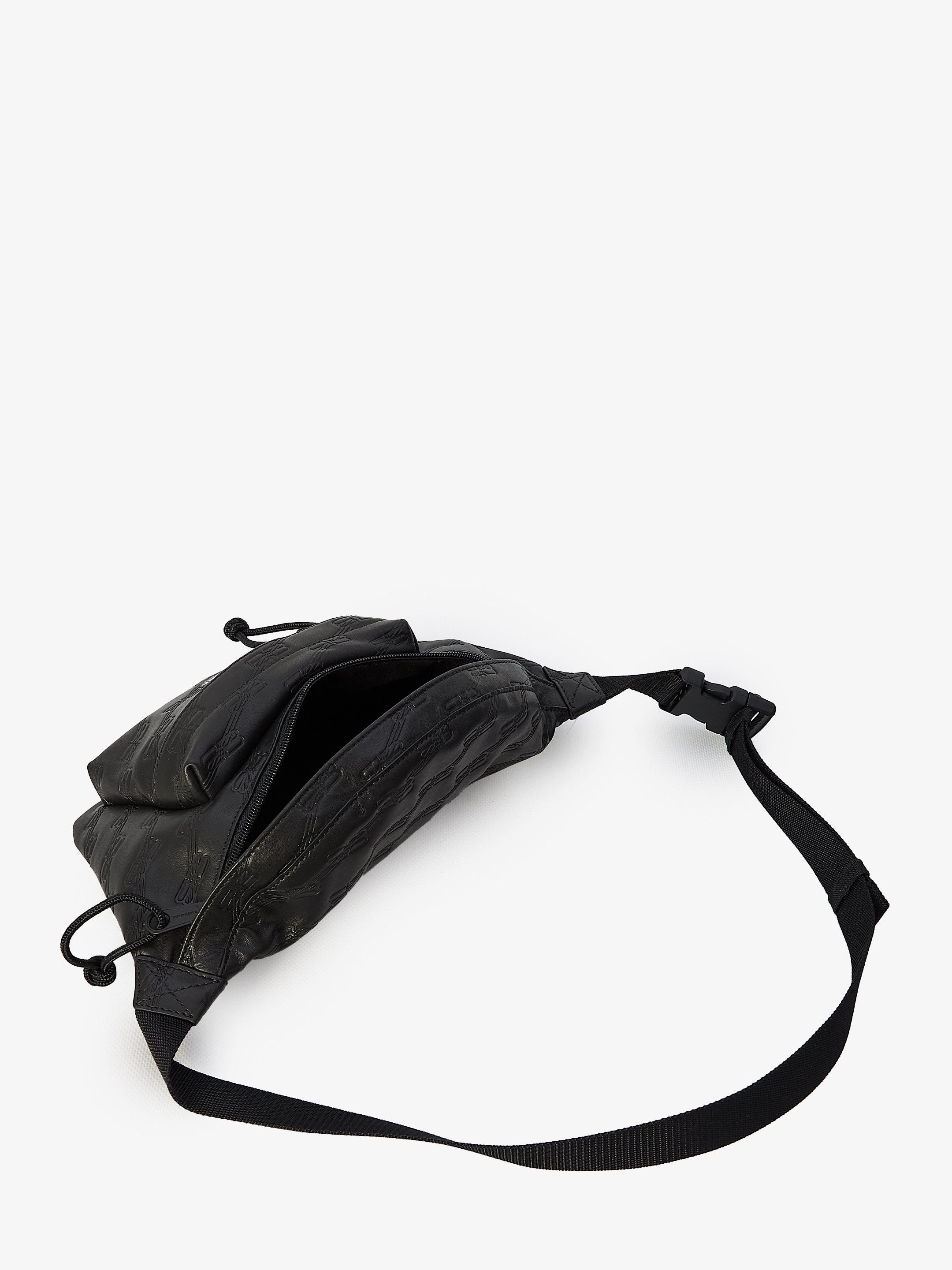 Balenciaga o1in1g0725 Size: OS / Signature Beltpack in Black Size ONE SIZE - 4 Thumbnail
