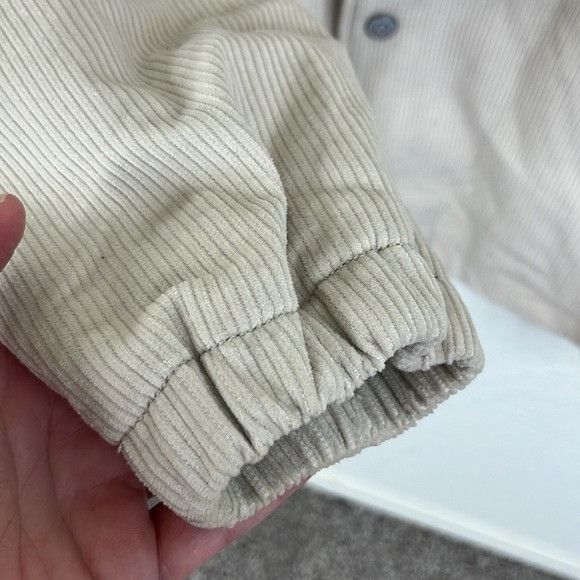 Levi's Levi's Corduroy Cream Button Down Shacket Shirt Jacket Coat Size US M / EU 48-50 / 2 - 5 Thumbnail