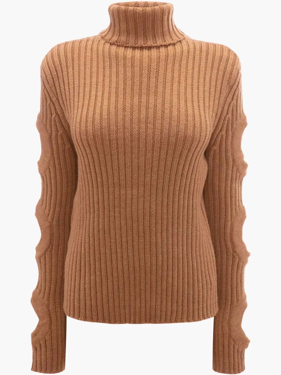 JW Anderson J. W. Anderson Cutout Sleeve Turtleneck Sweater Size S / US 4 / IT 40 - 2 Thumbnail