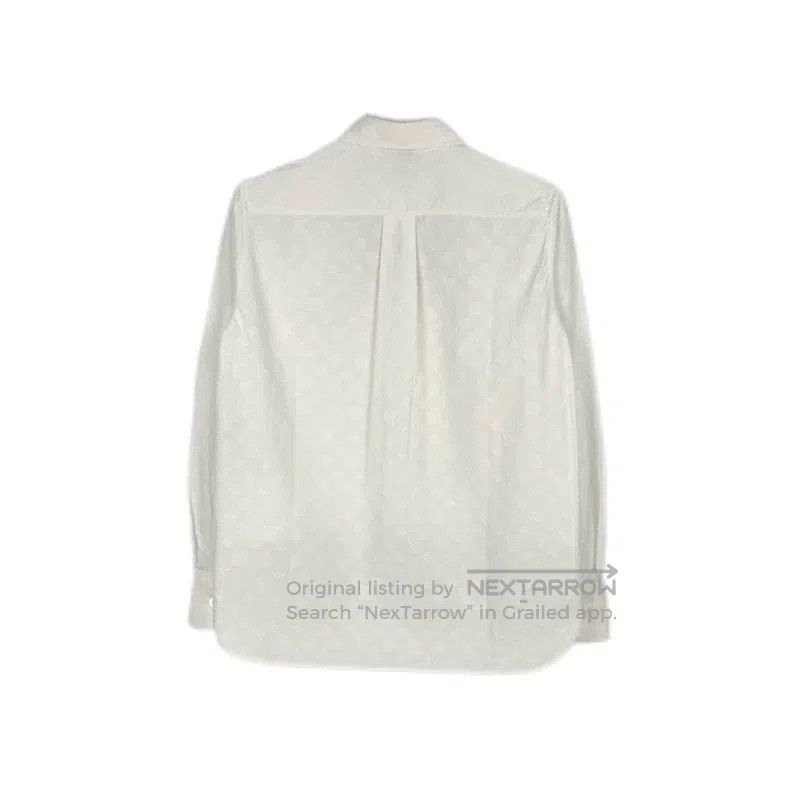 Louis Vuitton Louis Vuitton White dark stripe full logo front short back Size XS / US 0-2 / IT 36-38 - 2 Thumbnail