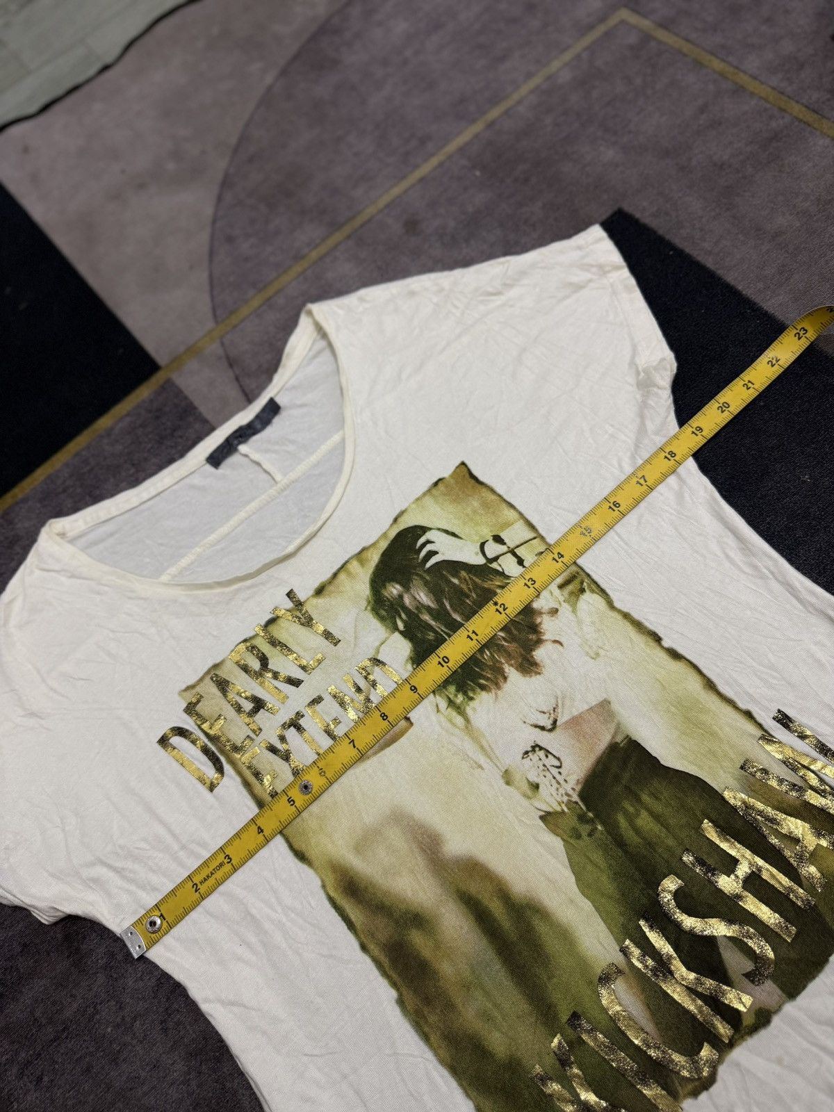 Hysteric Glamour Y2K JUREUE HYSTERIC STYLE TSHIRT Size M / US 6-8 / IT 42-44 - 7 Thumbnail