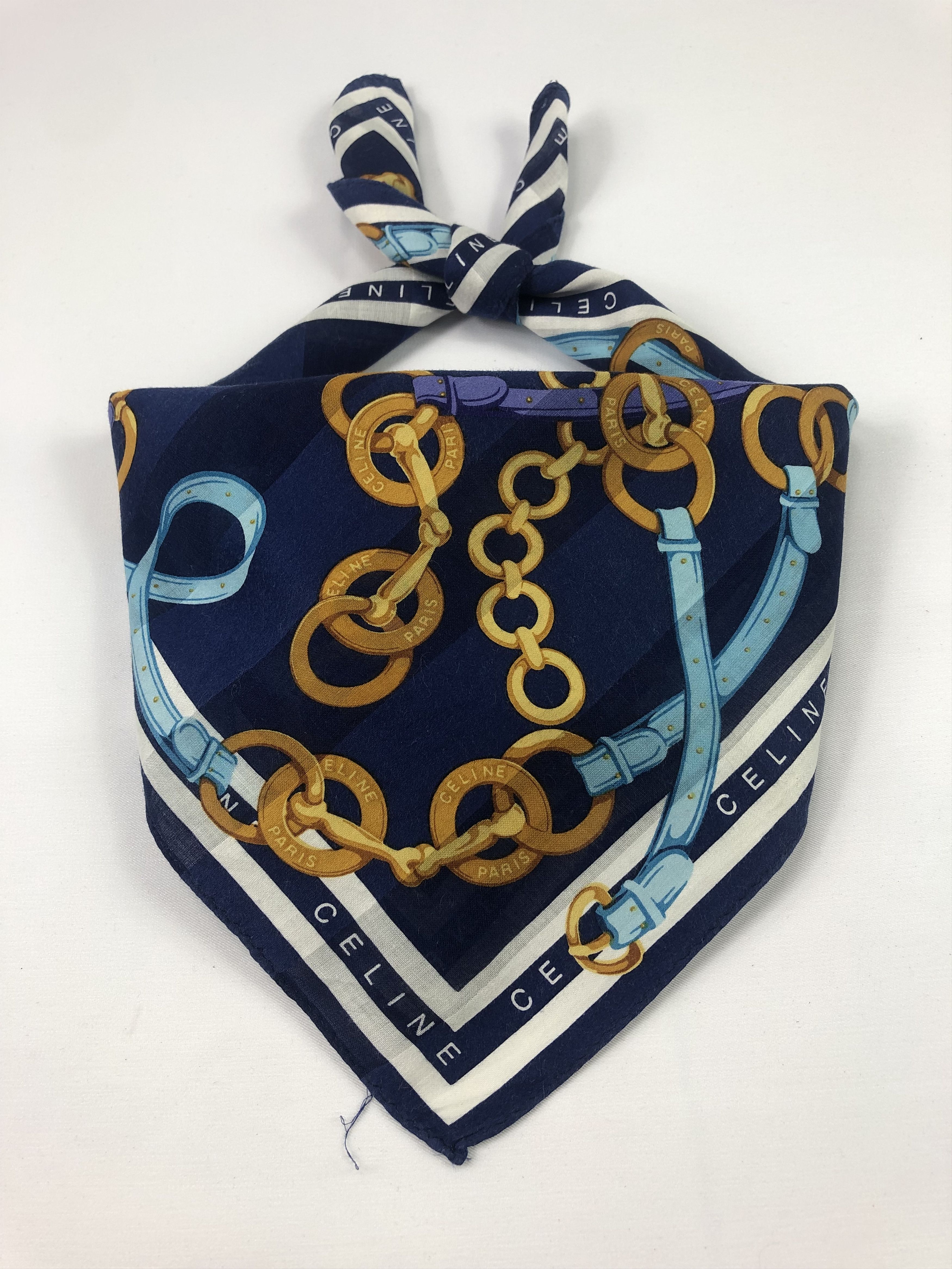 Celine Celine Handkerchief / Bandana / Neckerchief / Headscarf Size ONE SIZE - 1 Thumbnail