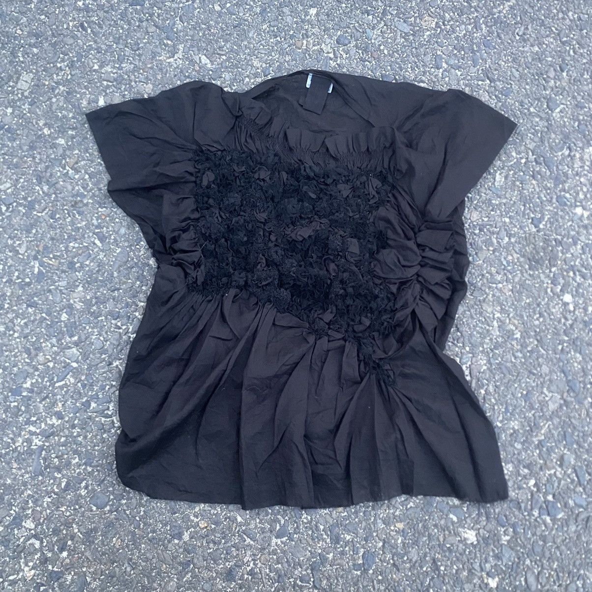 Comme des Garcons Black Tao Comme des Garcons Ruffled Skirt Black Size S / US 4 / IT 40 - 1 Thumbnail