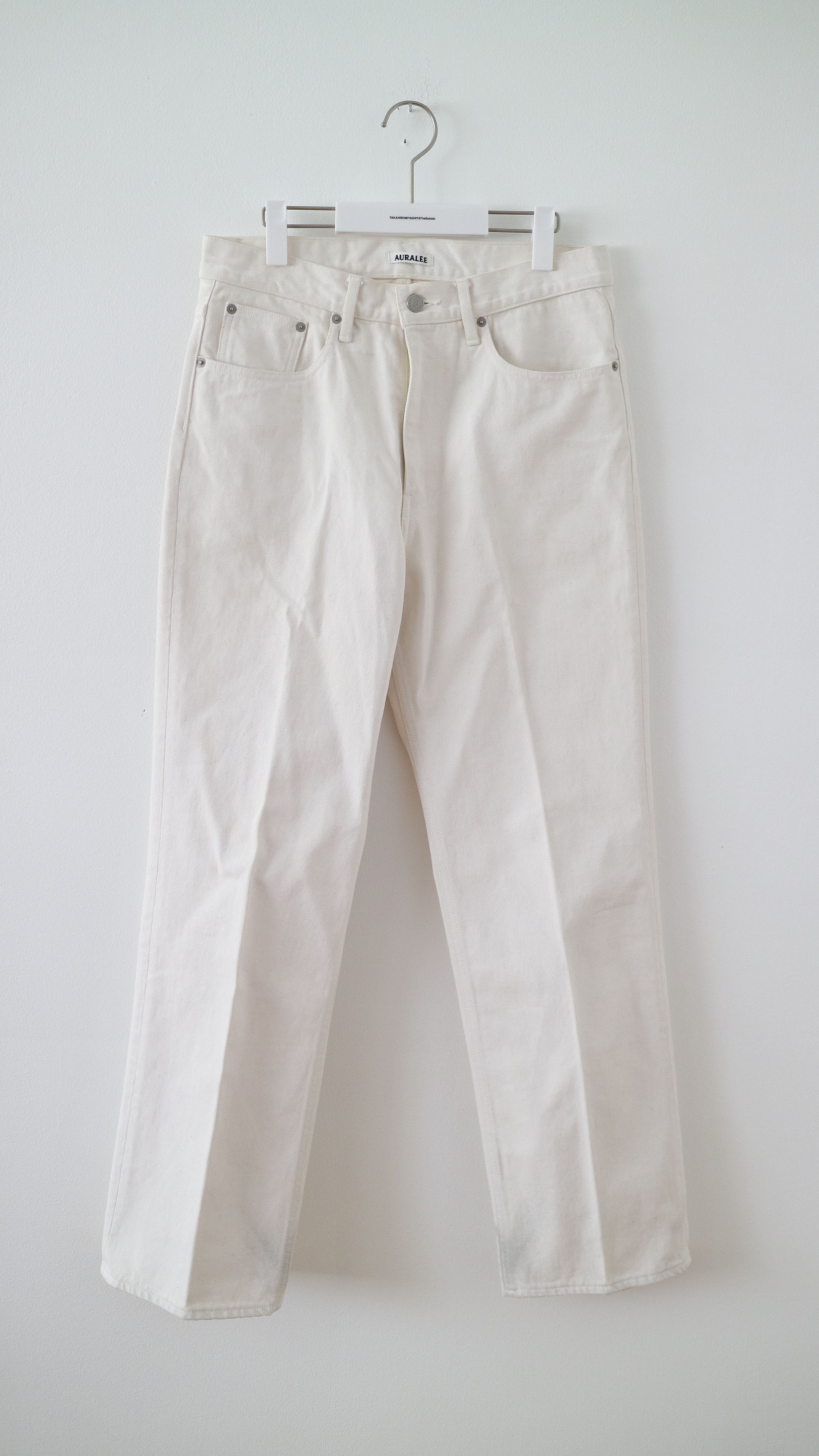 Auralee Auralee Hard Twist 5P Denim Size US 32 / EU 48 - 1 Thumbnail
