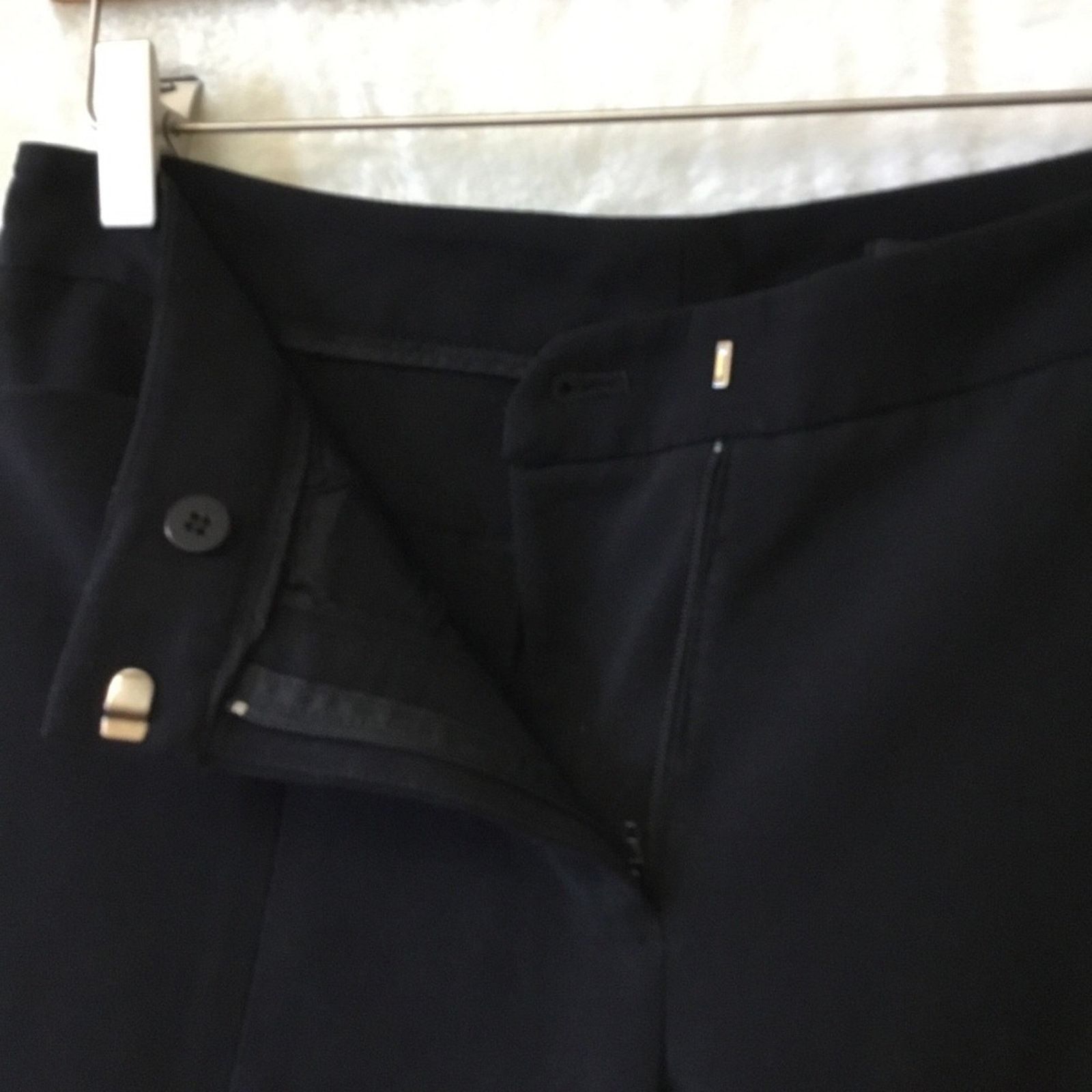 Club Monaco Club Monaco Black Tailored Dress Pants Size 28" / US 6 / IT 42 - 5 Thumbnail