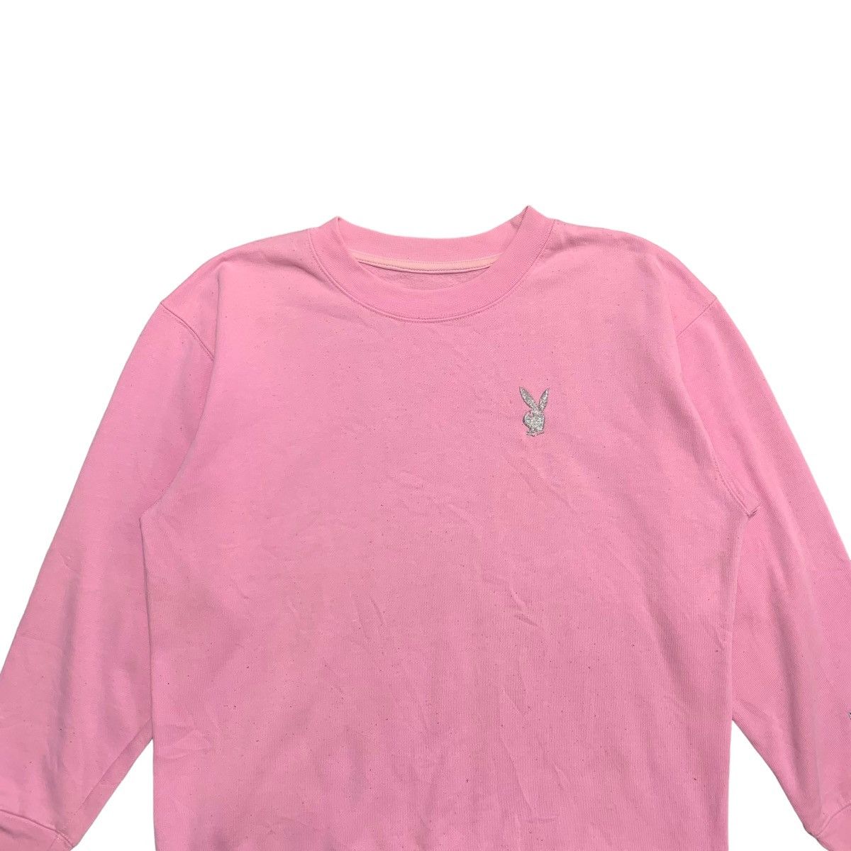 Playboy Vintage Playboy Big Logo Pink Sweatshirt Size US M / EU 48-50 / 2 - 9 Thumbnail
