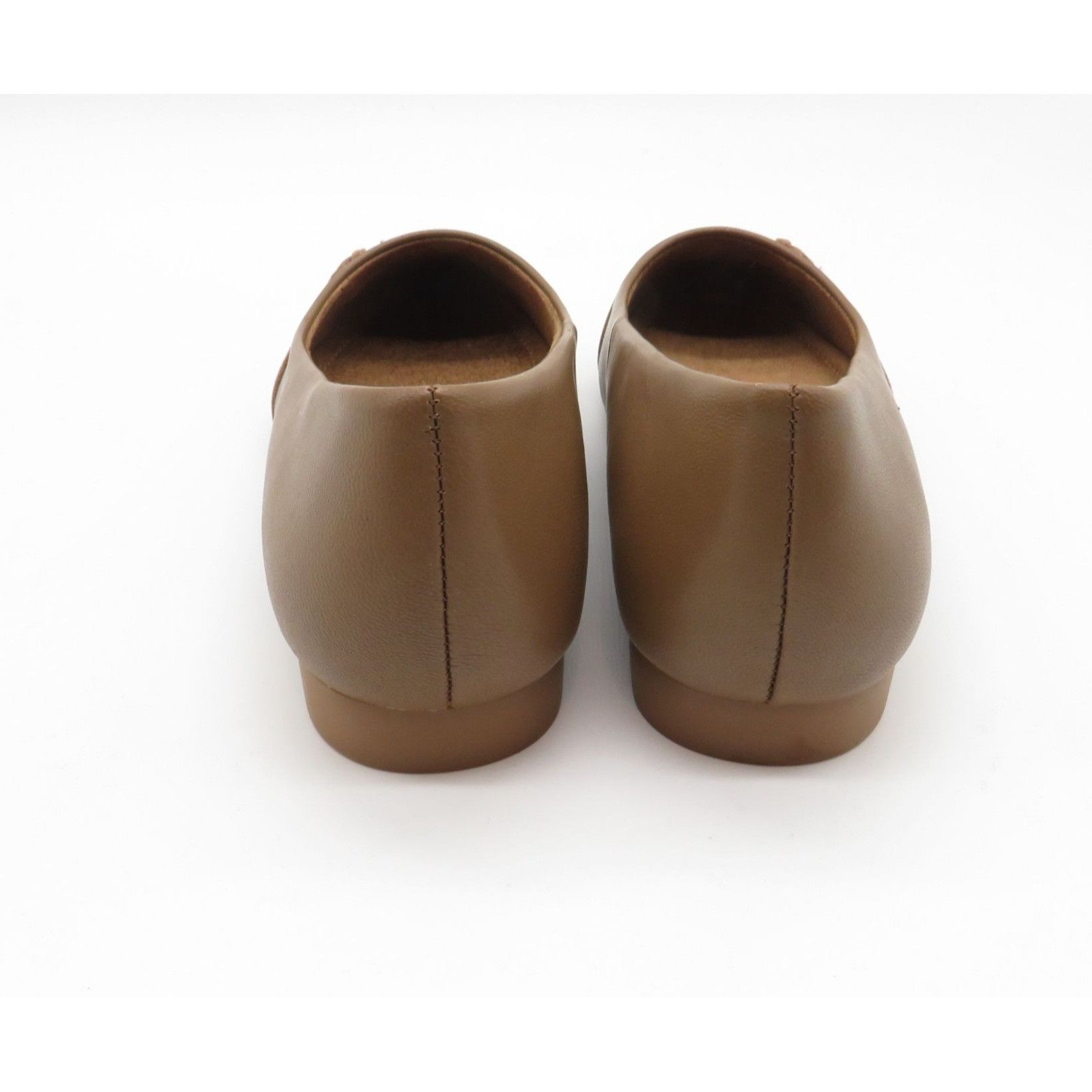Other Bella Vita Women's Pointed Toe Brown Leather Flats Knot Deta Size US 6 / IT 36 - 7 Thumbnail
