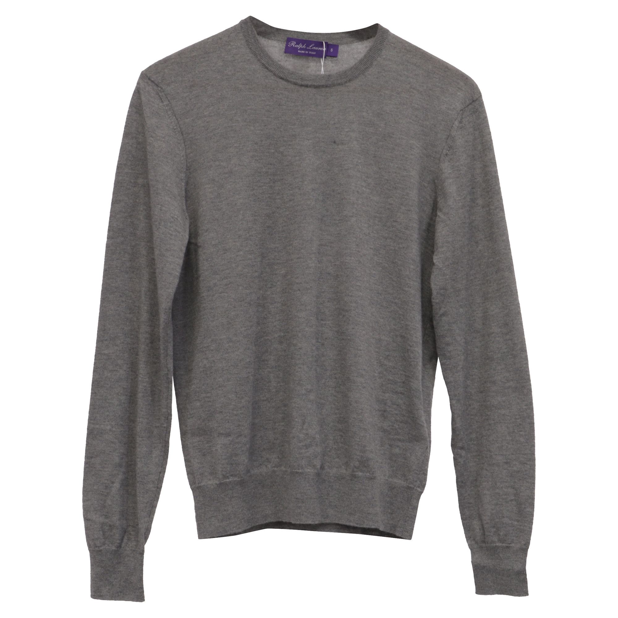 Ralph Lauren Ralph Lauren Purple Label Crewneck Sweater in Grey Cashmere Size US XS / EU 42 / 0 - 1 Thumbnail