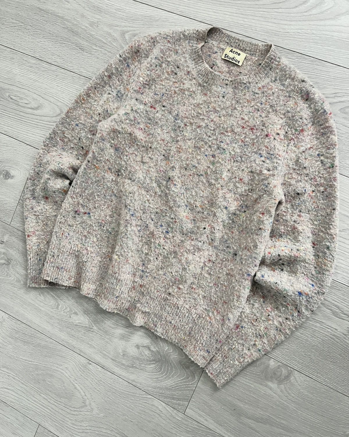 Acne Studios Acne Studios AW15 Peele Donegal Marled Knit Sweater Size US S / EU 44-46 / 1 - 4 Thumbnail