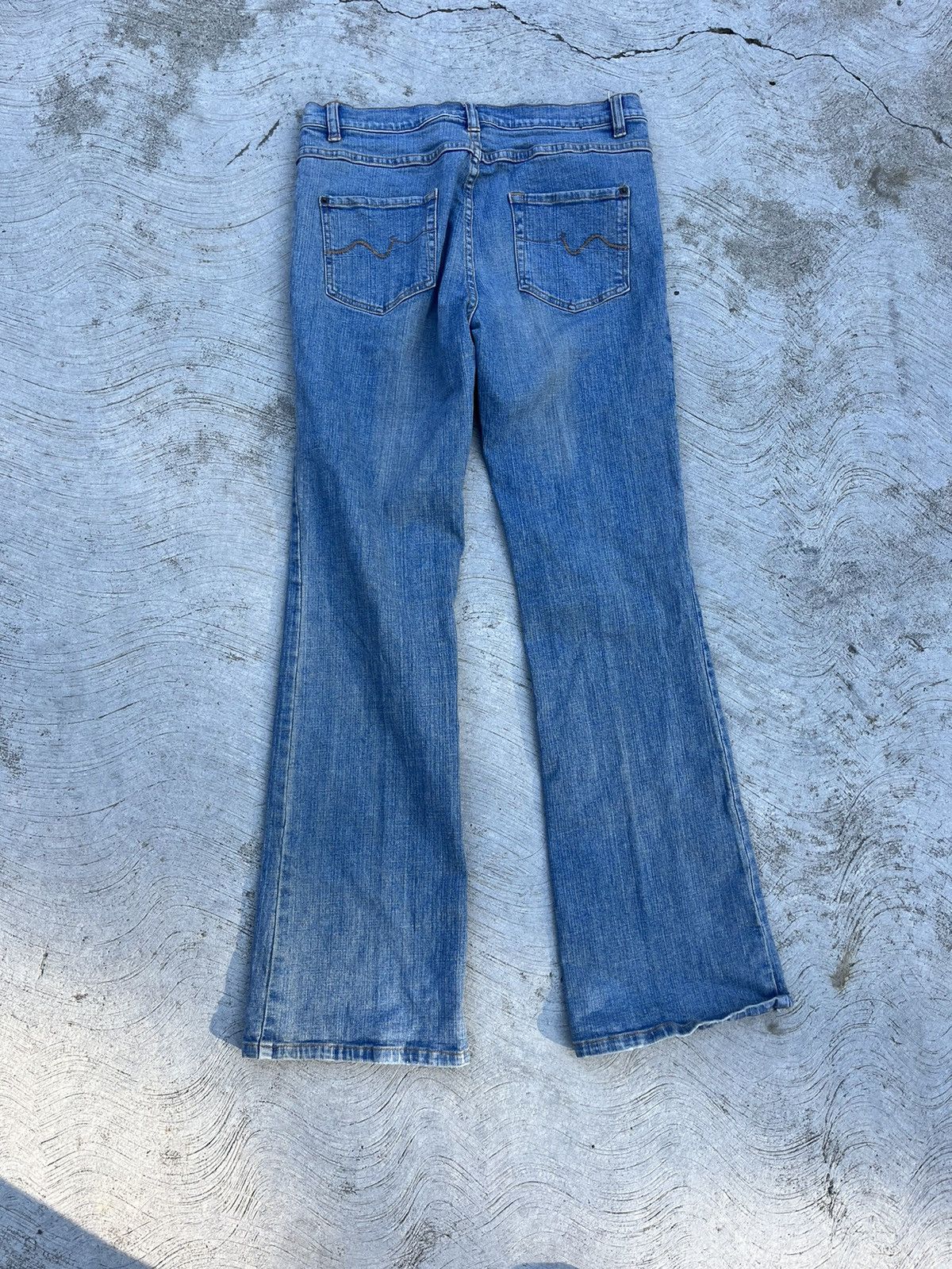 Vintage Vintage Y2K rue 21 flared jeans Size 34" / US 12 / IT 48 - 2 Preview