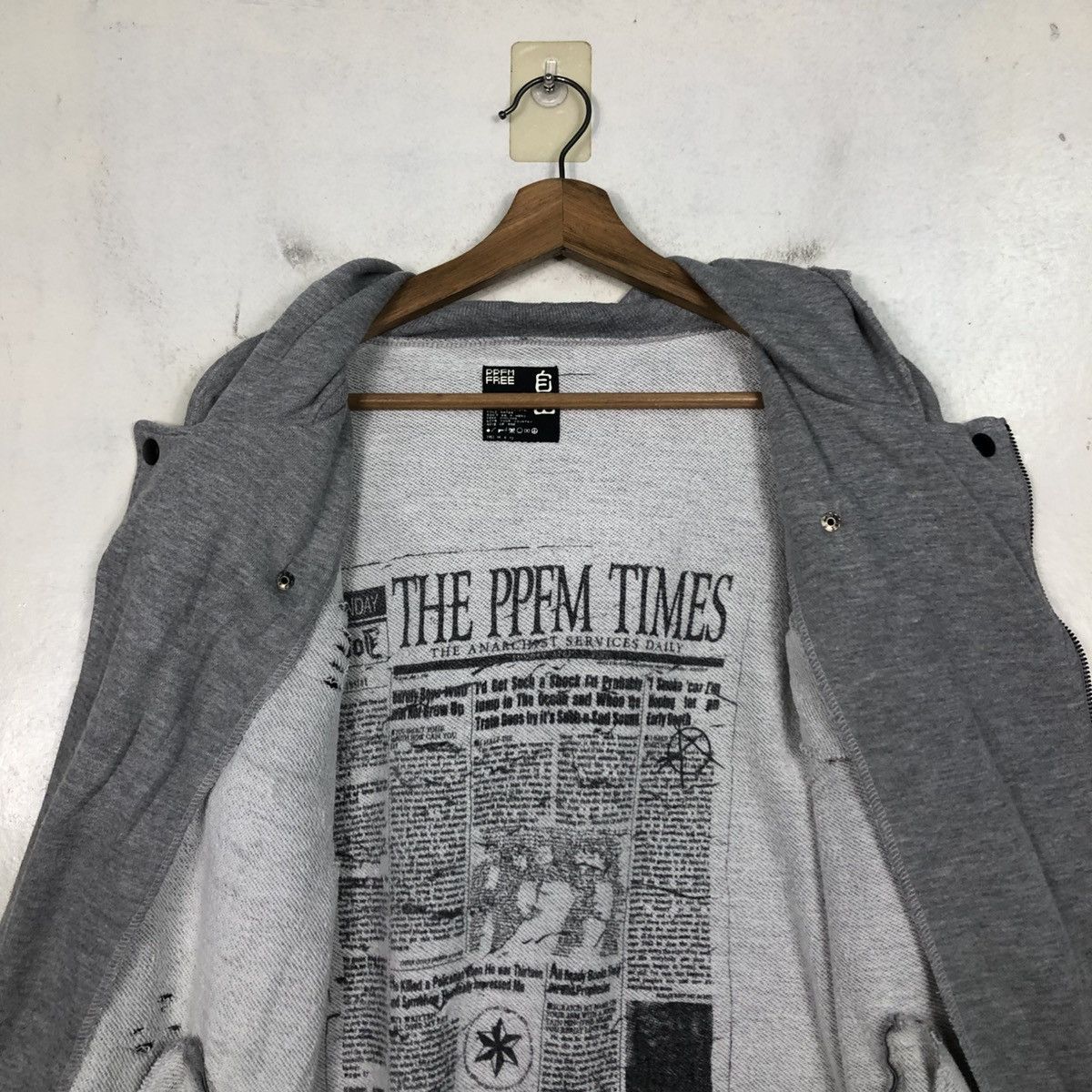 PPFM 📌Cropped Biker Jacket Double Collar PPFM Hysteric Glamour Size US M / EU 48-50 / 2 - 17 Thumbnail