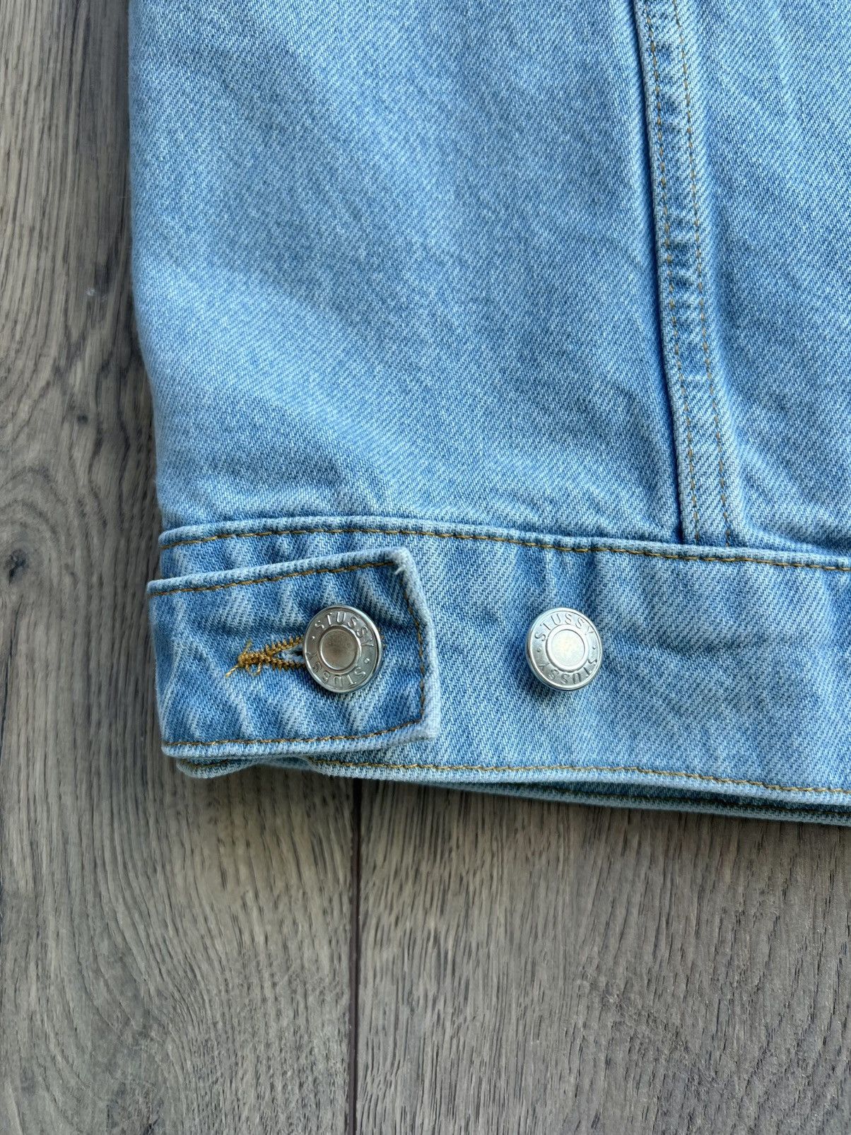 Stussy Stussy Denim Trucker Jacket “Light Wash” Large Size US L / EU 52-54 / 3 - 9 Thumbnail