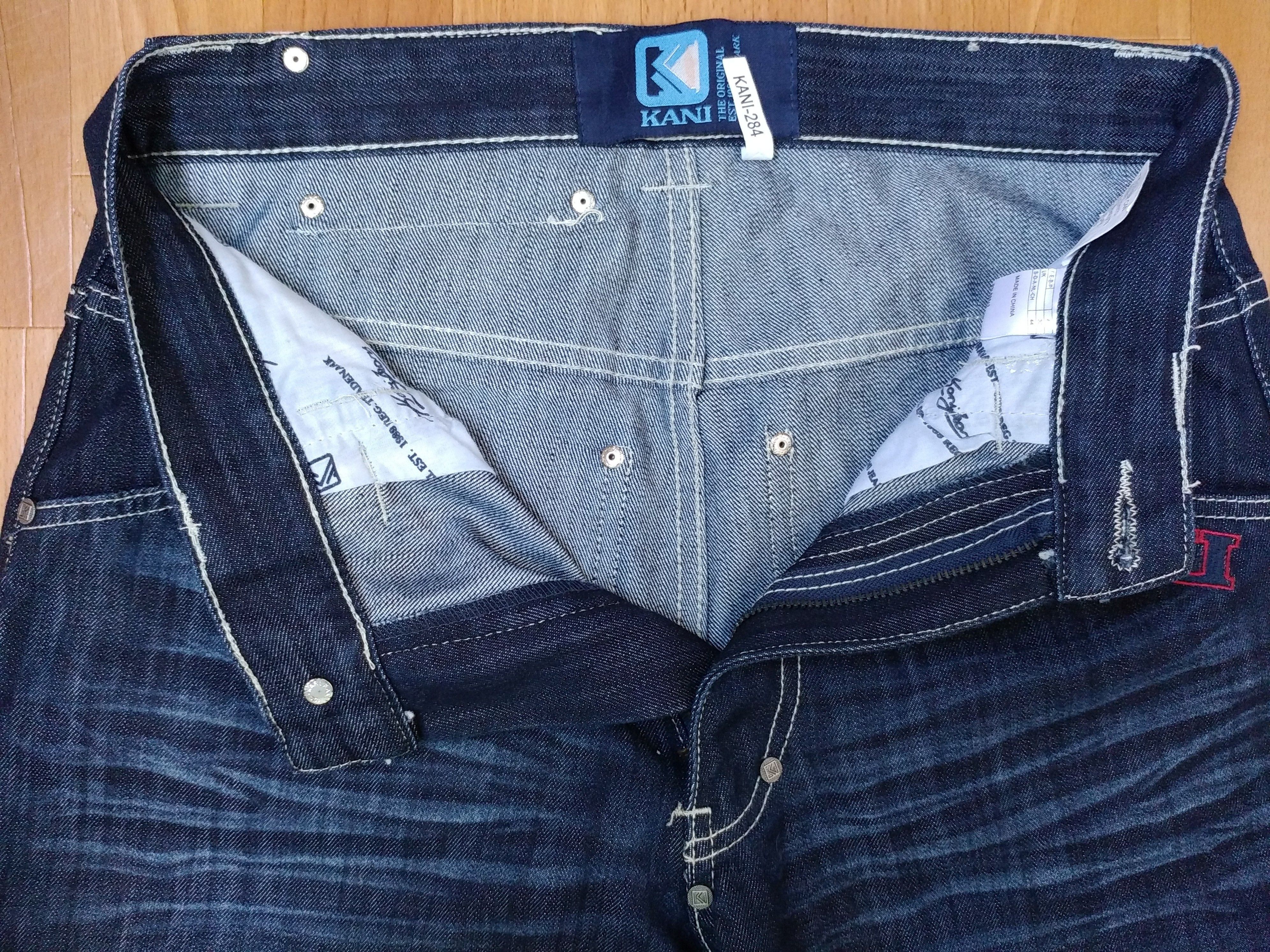 Karl Kani KARL KANI jeans, baggy, vintage Kani jeans, 90s hip hop W 30 Size US 30 / EU 46 - 11 Thumbnail