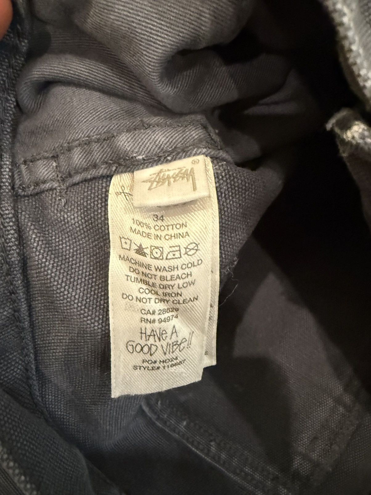 Stussy STUSSY AW24 TREKKING PANTS - OIL BLUE Size US 34 / EU 50 - 6 Thumbnail