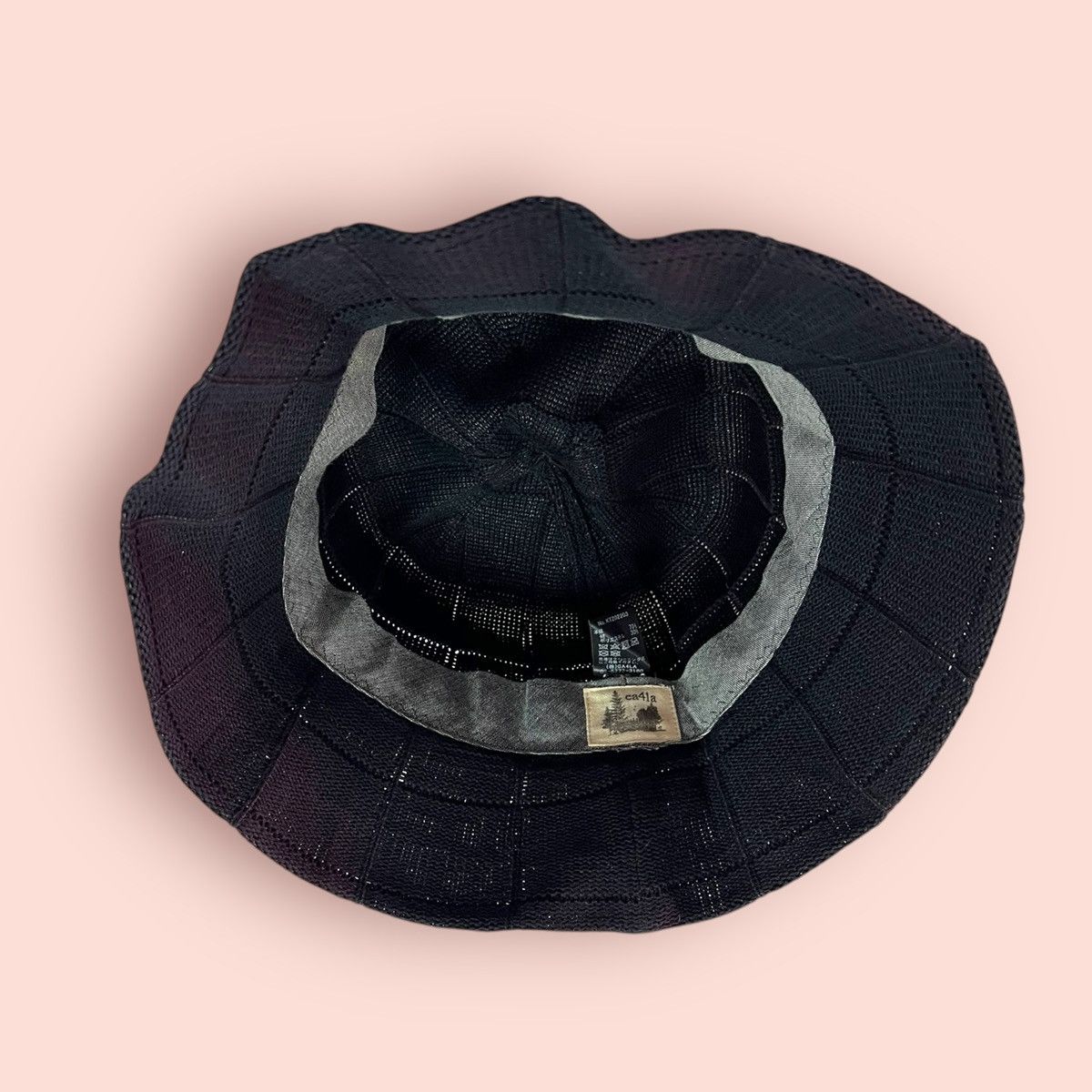 CA4LA × Japanese Brand RARE CA4LA GOLD LOGO EMBLEM MESH BELL BUCKET HAT JAPAN Size ONE SIZE - 13 Thumbnail