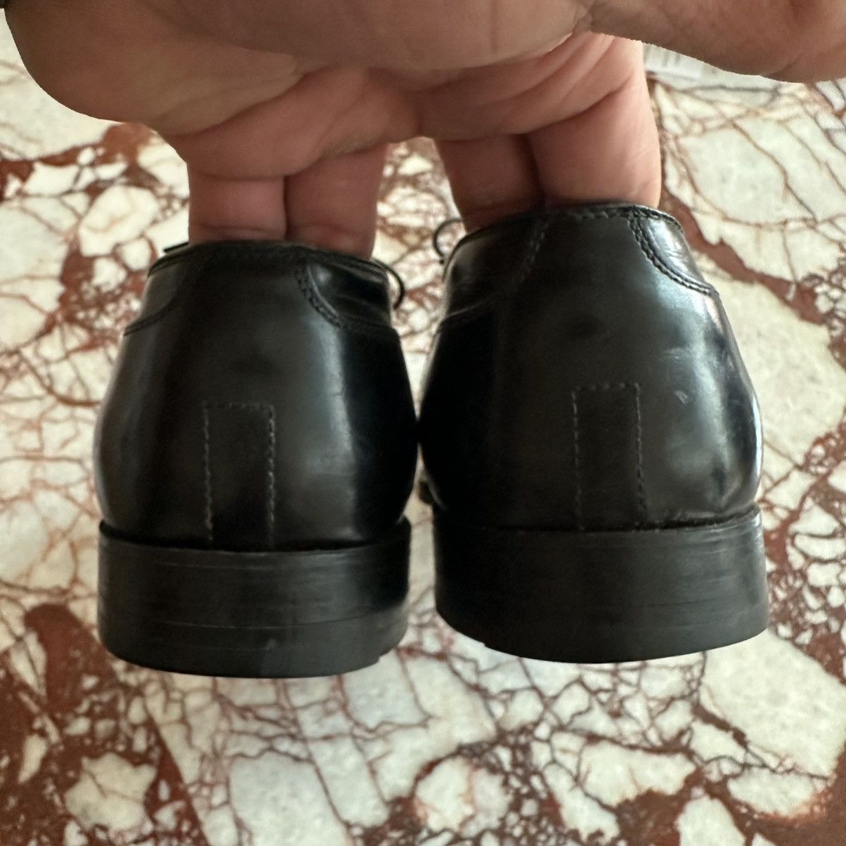 Alden Alden New England Mens Size 9D Black Leather Dress Shoes Size US 9 / EU 42 - 6 Thumbnail