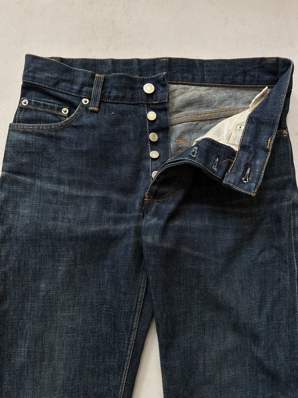 Helmut Lang Helmut lang classis cut raw denim Size US 29 - 2 Thumbnail