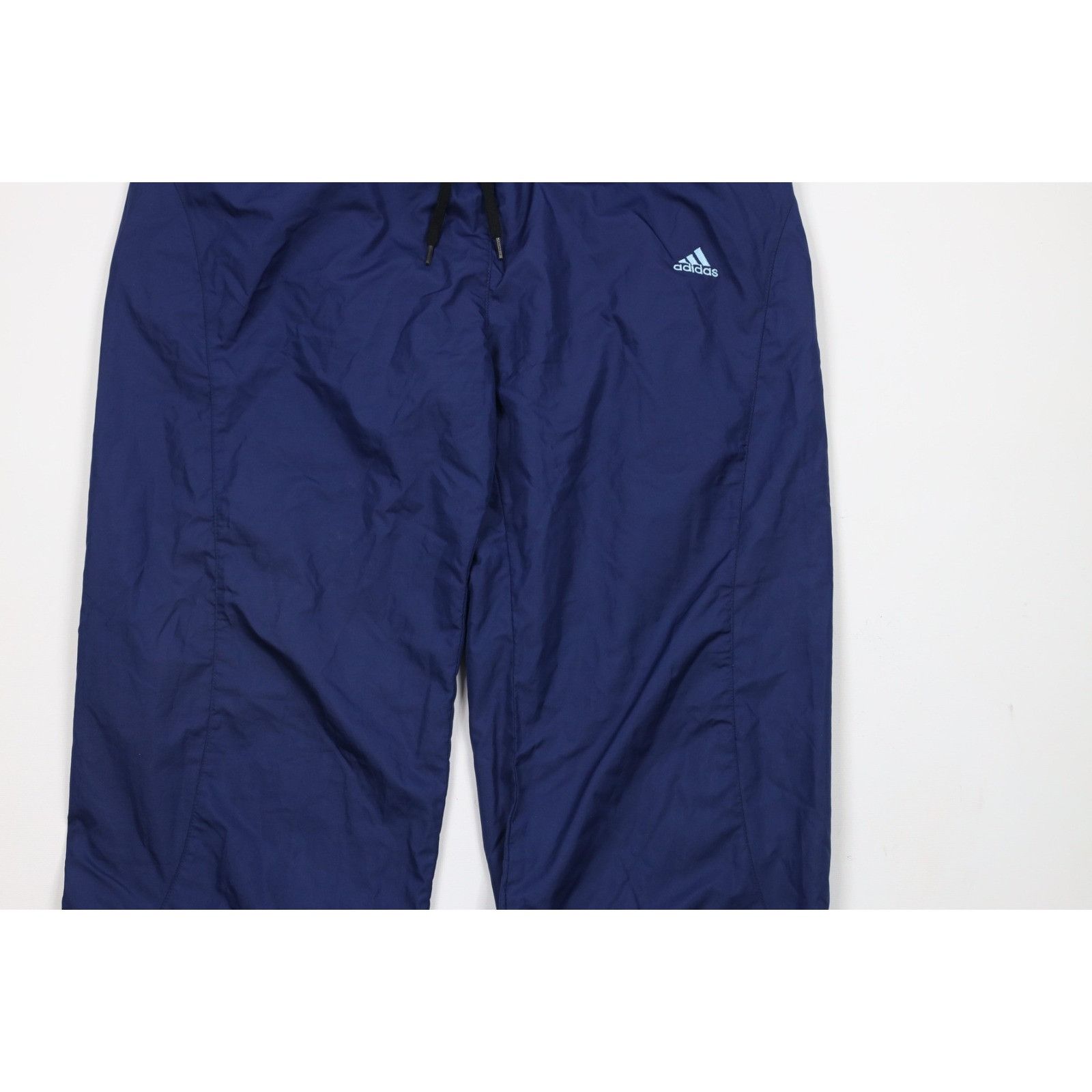 Adidas × Vintage Vintage Y2K 2003 Adidas Lined Flared Wide Leg Pants Size 28" / US 6 / IT 42 - 3 Thumbnail