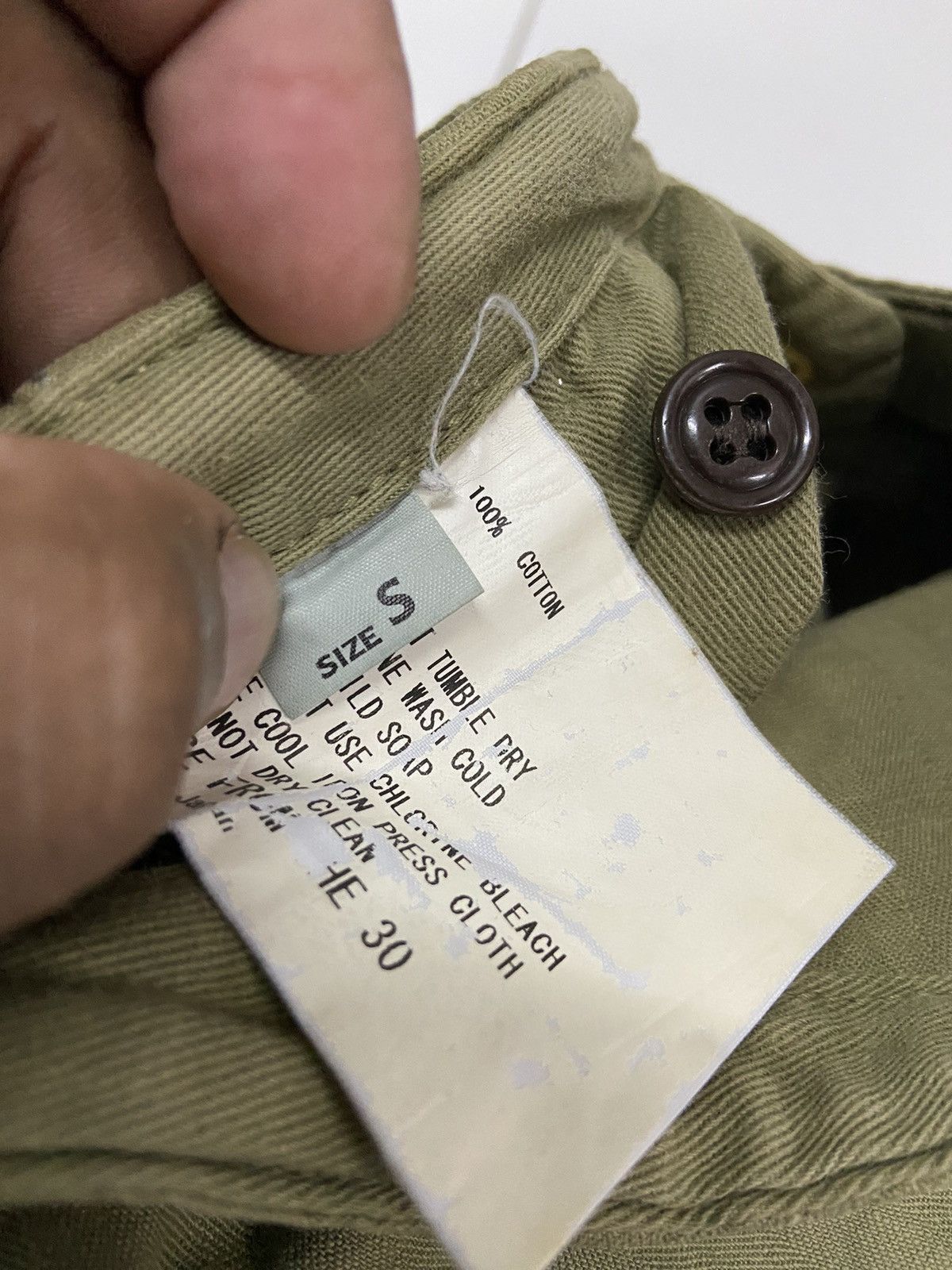 Japanese Brand VINTAGE UNION MADE AMERICANA KHAKI PANTS Size US 28 / EU 44 - 14 Thumbnail