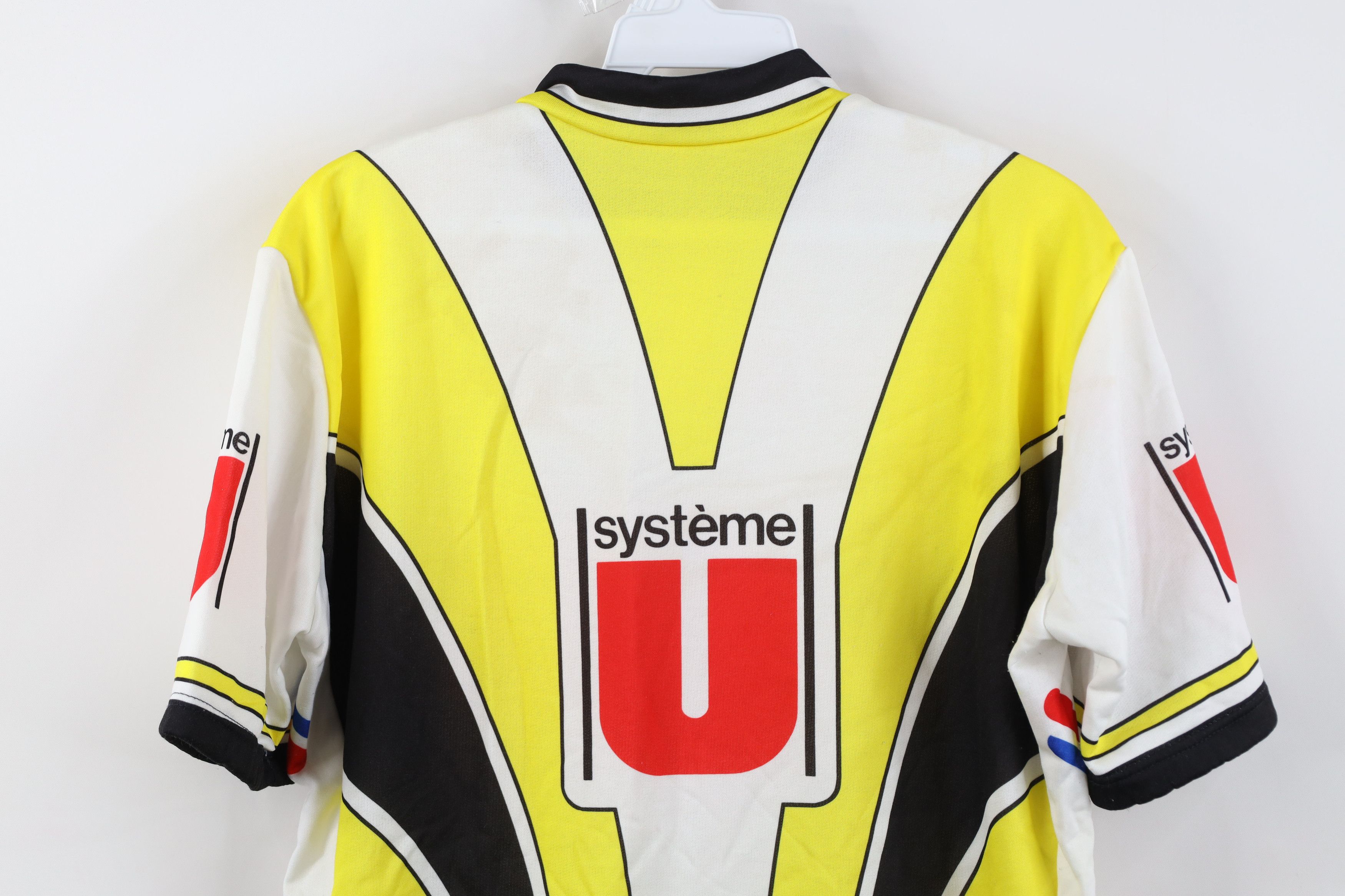 Vintage Vintage 80s 90s Systeme U Italy Team Cycling Bicycle Jersey Size US M / EU 48-50 / 2 - 15 Thumbnail