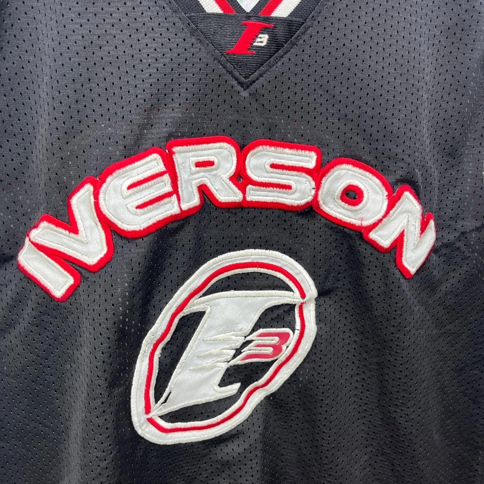 Designer Vintage Allen Iverson I3 Y2K Jersey 2XL Size ONE SIZE - 3 Thumbnail