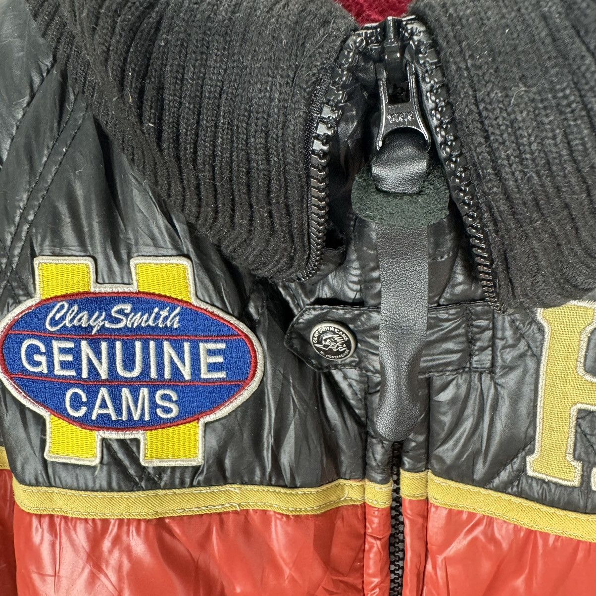 Other 🔥CLAY SMITH RACING CREW MOONEYES PUFFER JACKET Size US L / EU 52-54 / 3 - 7 Thumbnail