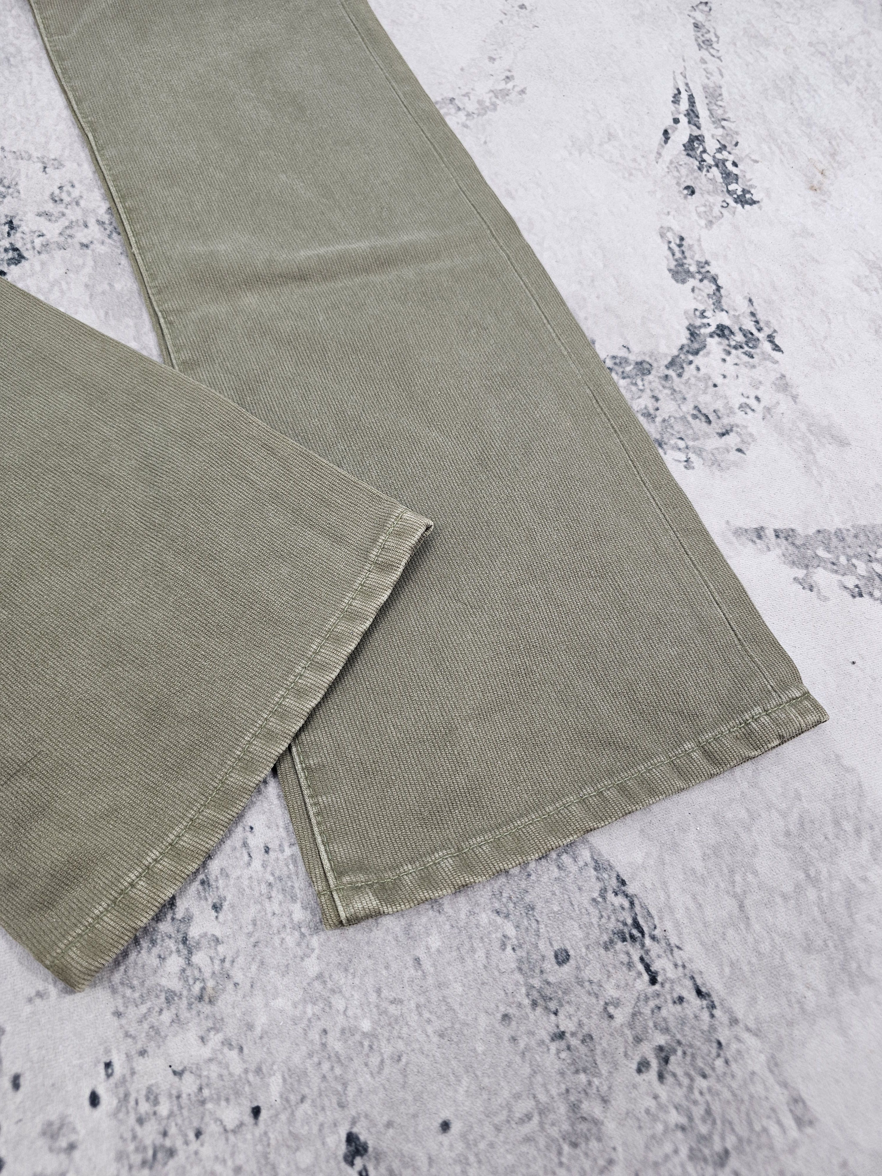 Denime DENIME Green Bootcut Flare Jeans Pants JB0279 Size 29x33.5 Size US 29 - 5 Thumbnail
