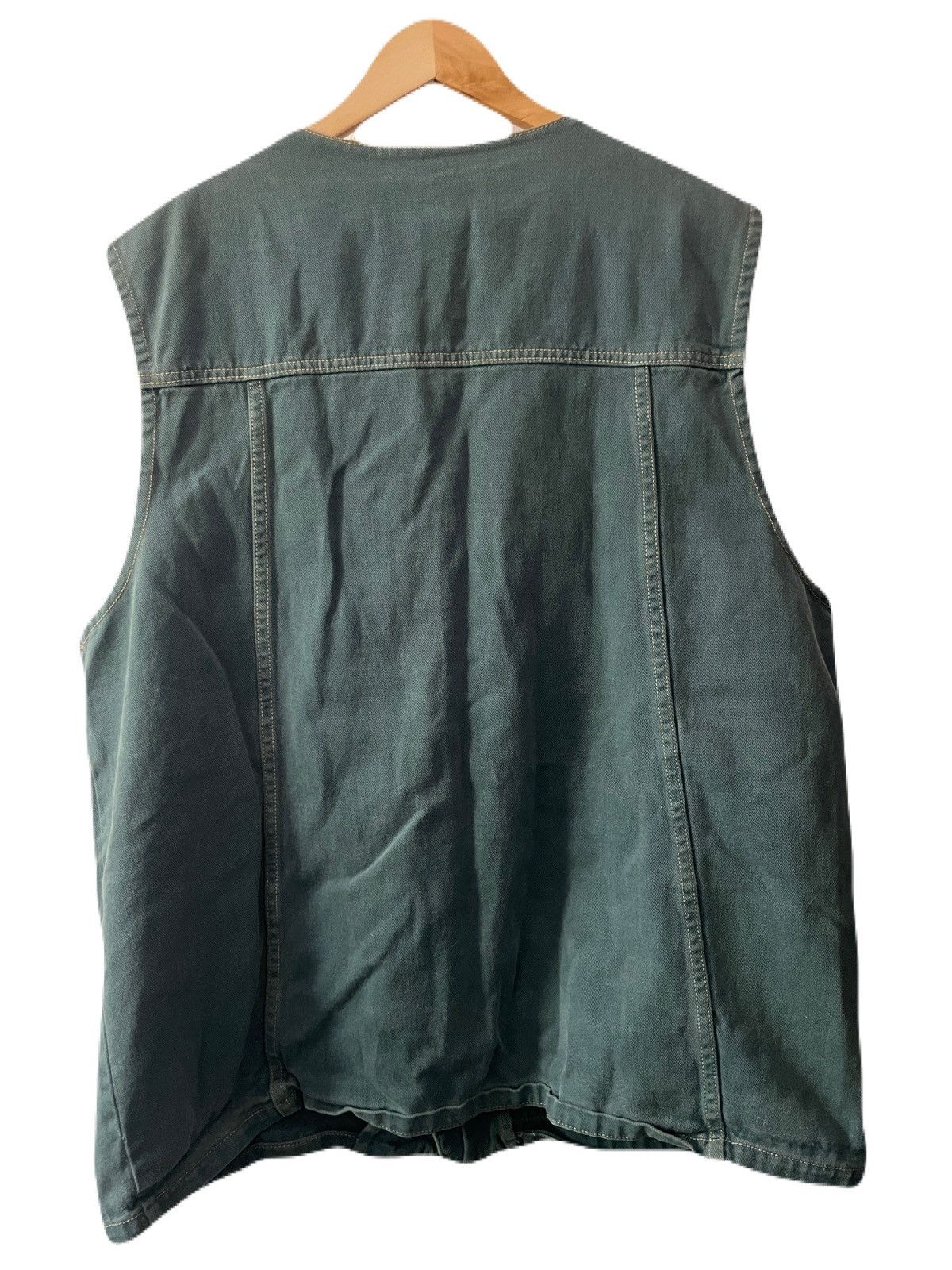 Karl Kani × Vintage Karl Kani Denim Vest **Style Worn By 2Pac** Vintage 90s Size US M / EU 48-50 / 2 - 4 Thumbnail